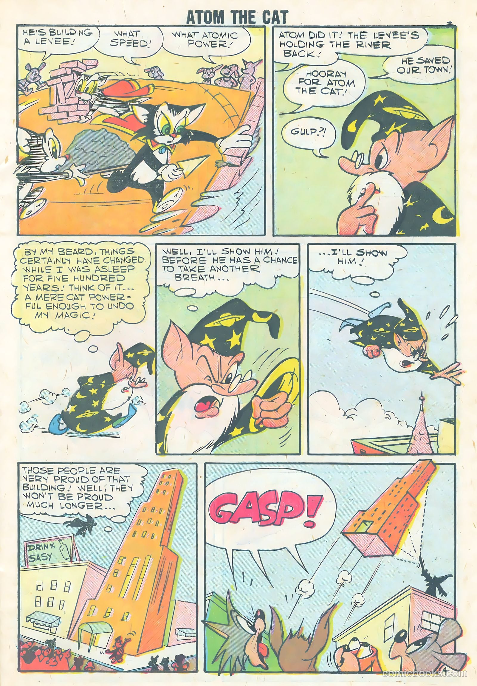 Atom the Cat #13 (1958) — page 7 of 36
