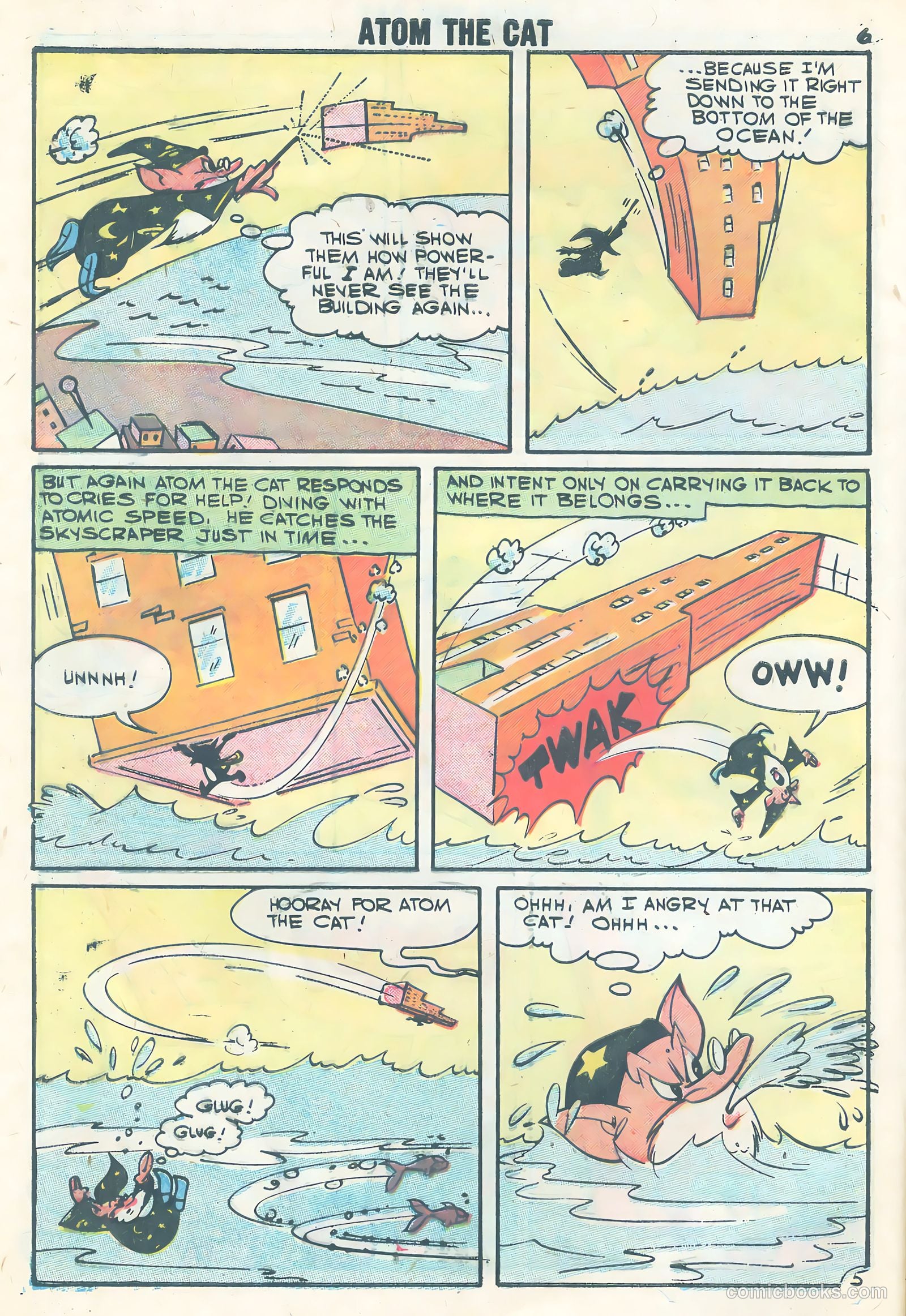 Atom the Cat #13 (1958) — page 8 of 36