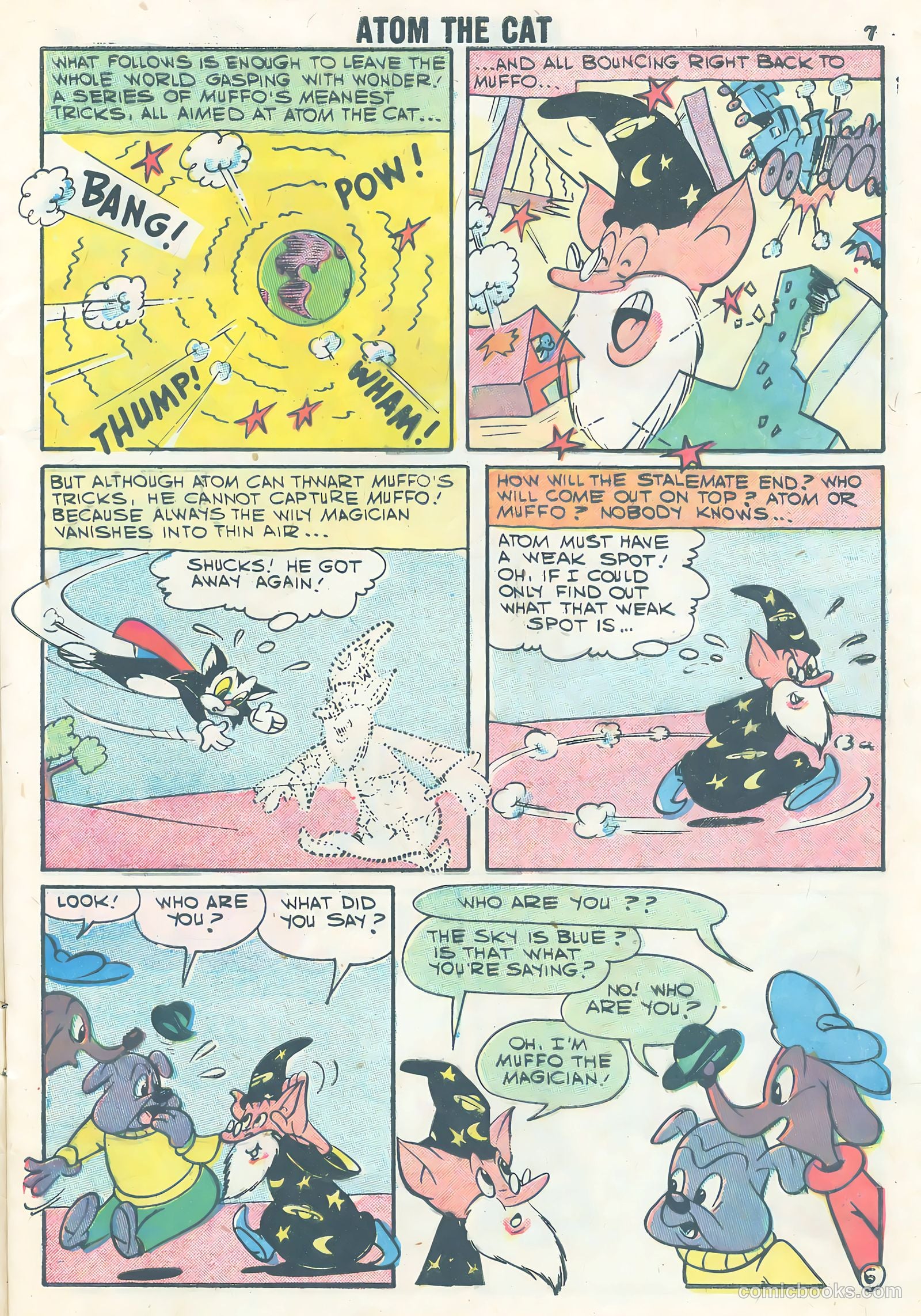 Atom the Cat #13 (1958) — page 9 of 36