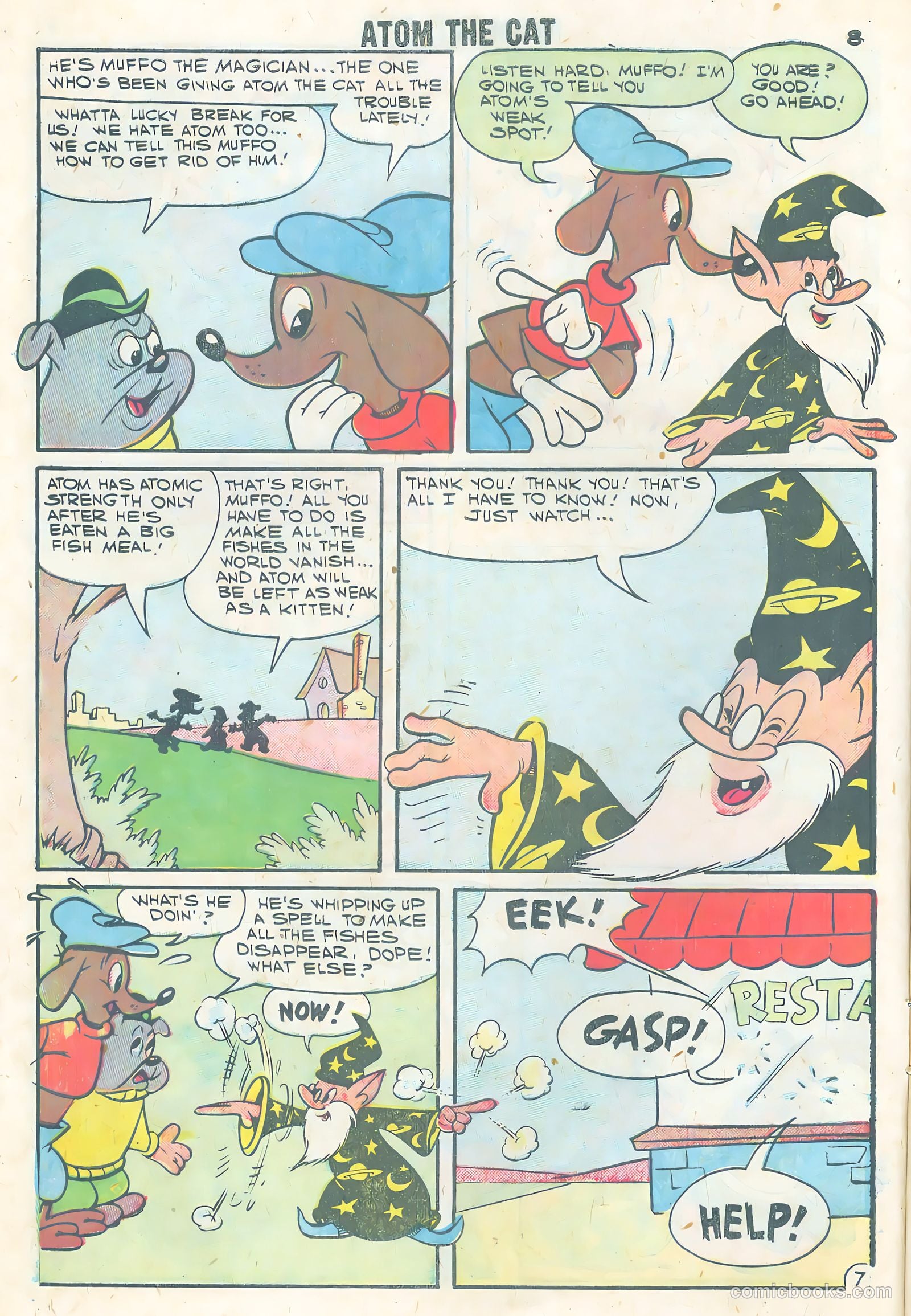 Atom the Cat #13 (1958) — page 10 of 36