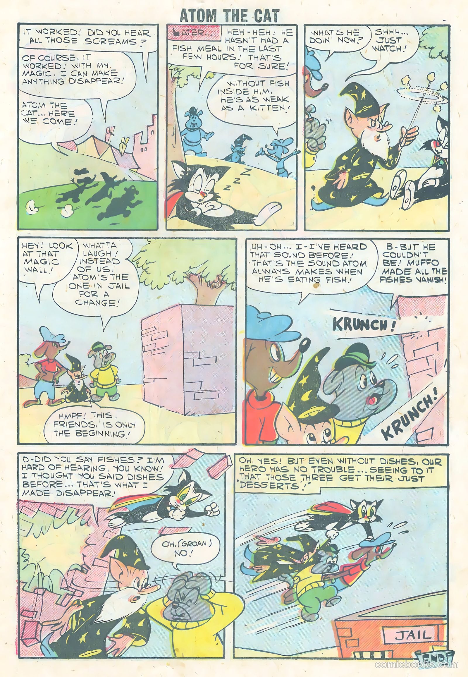 Atom the Cat #13 (1958) — page 11 of 36