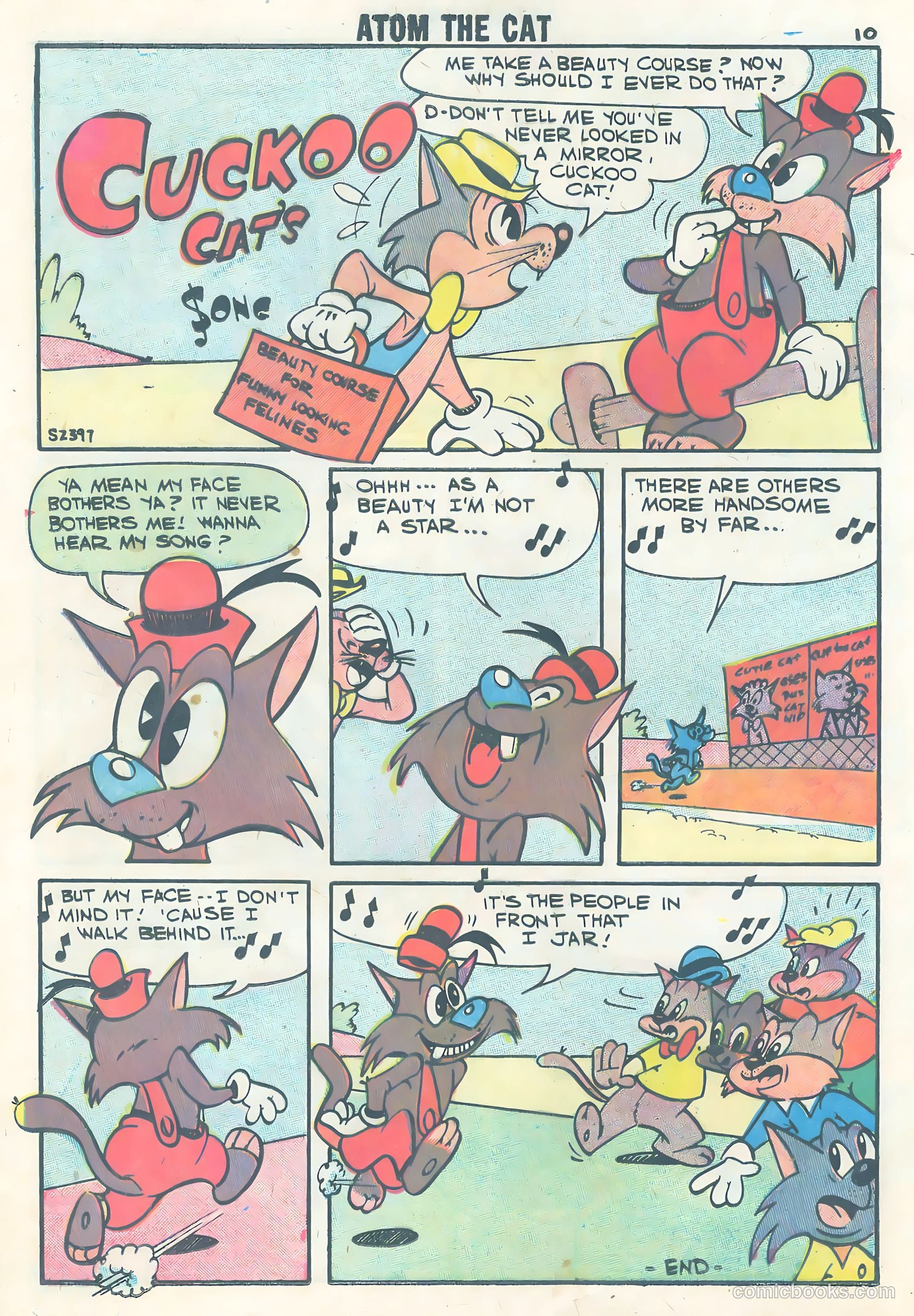 Atom the Cat #13 (1958) — page 12 of 36
