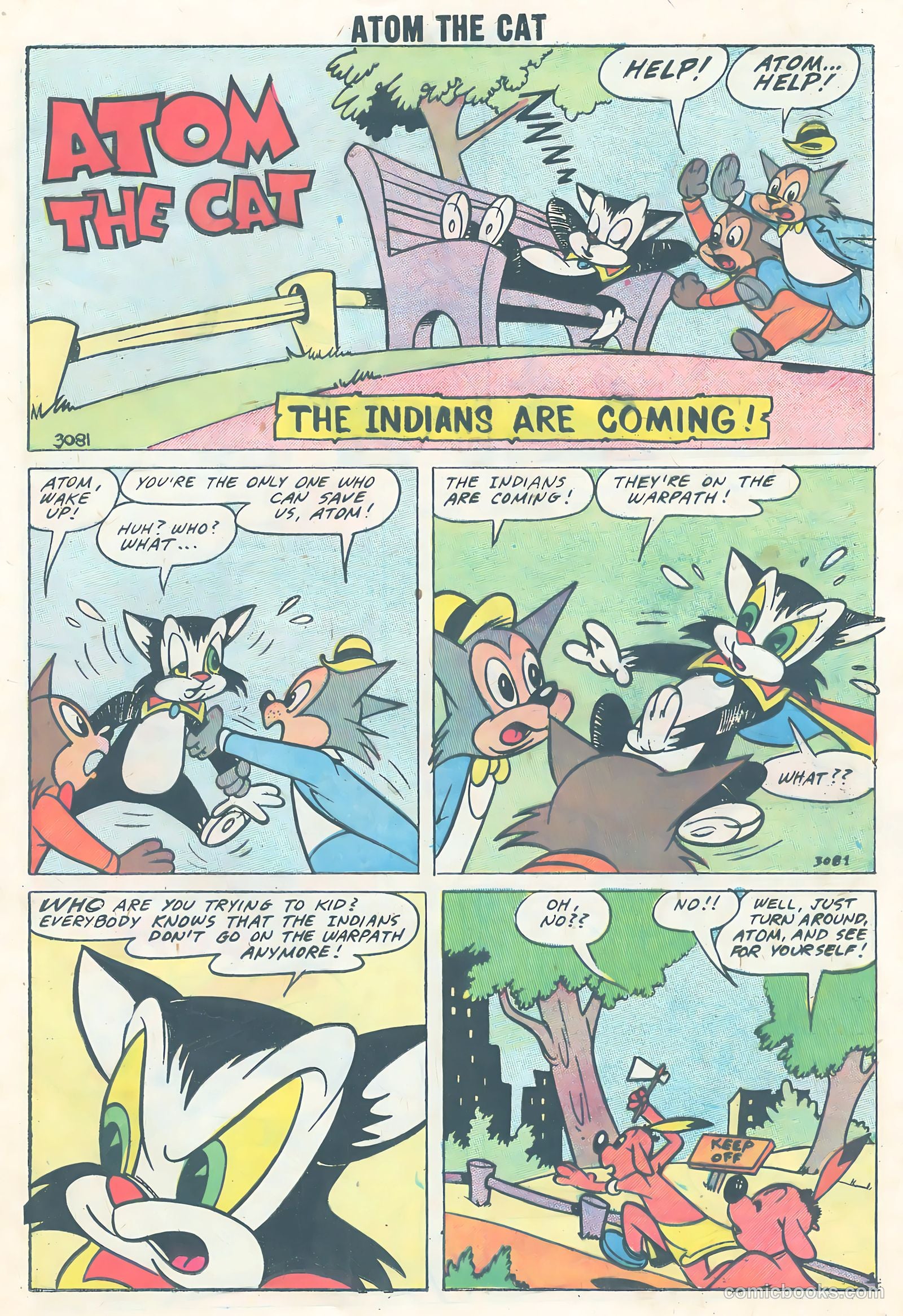 Atom the Cat #13 (1958) — page 13 of 36