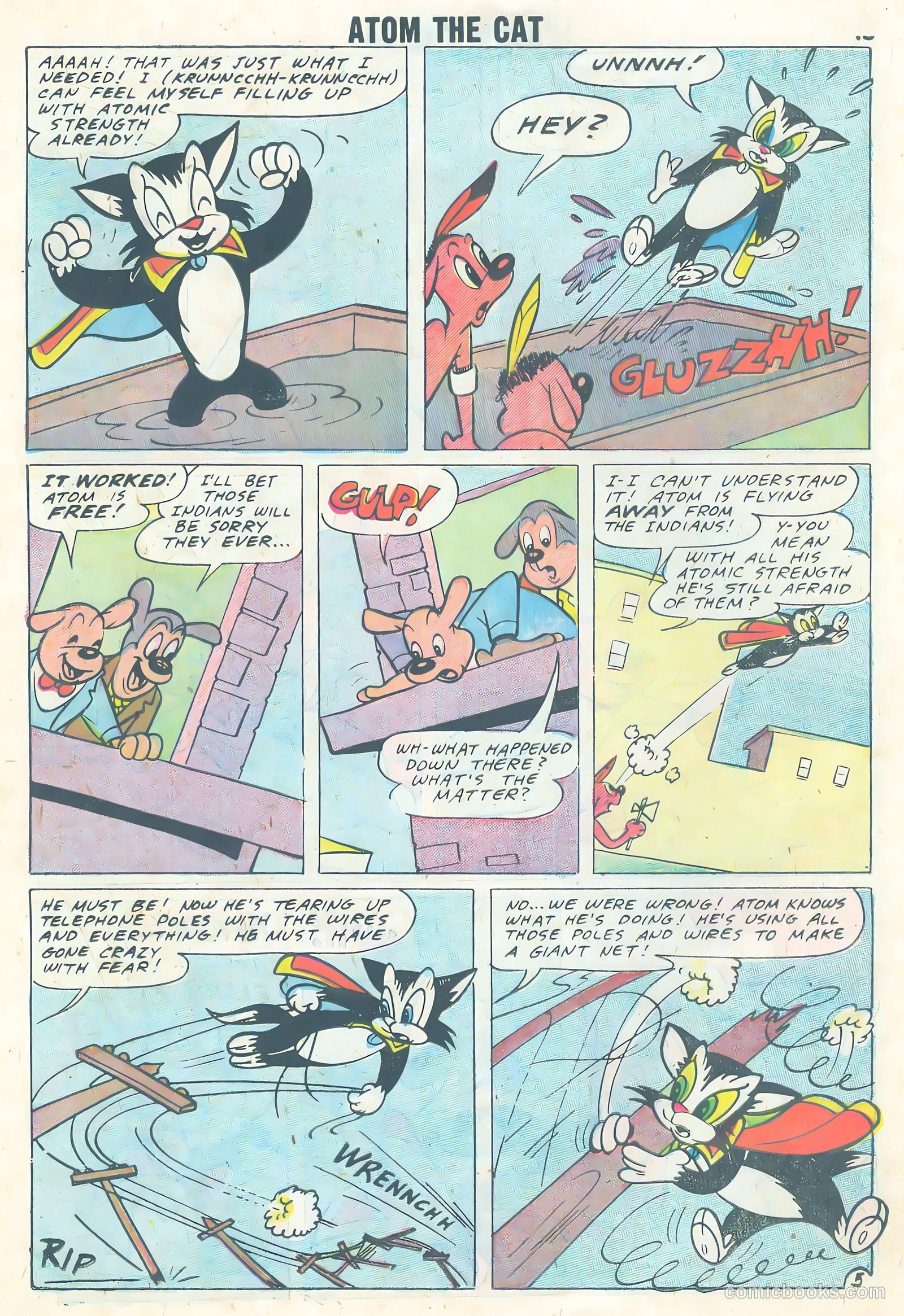 Atom the Cat #13 (1958) — page 18 of 36