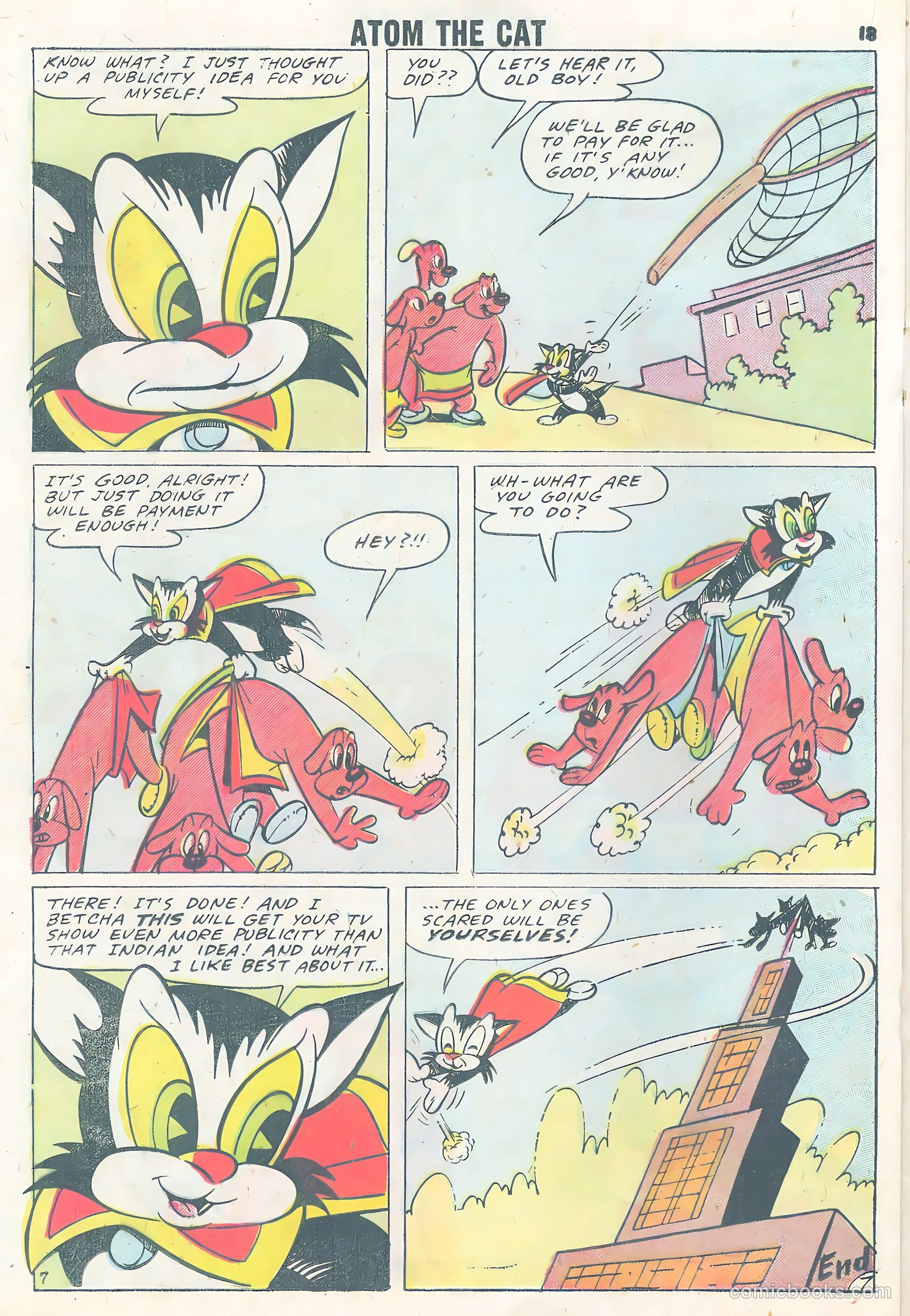 Atom the Cat #13 (1958) — page 20 of 36