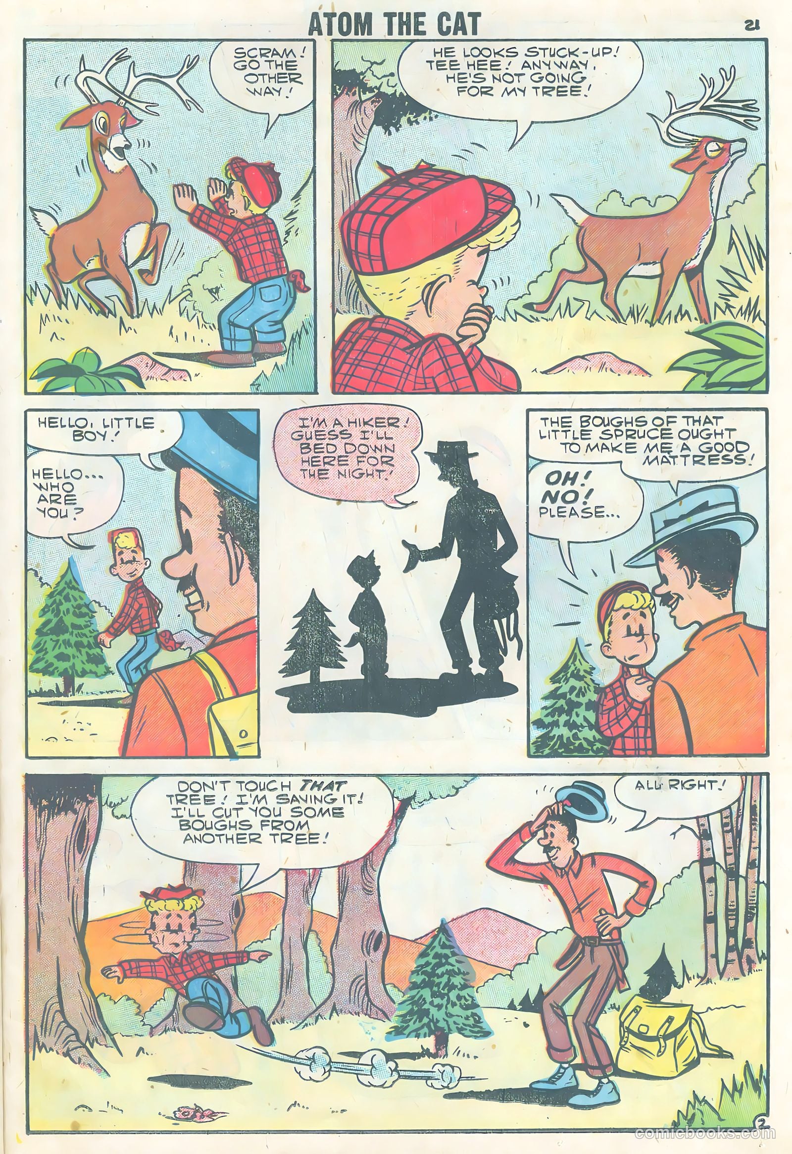 Atom the Cat #13 (1958) — page 23 of 36