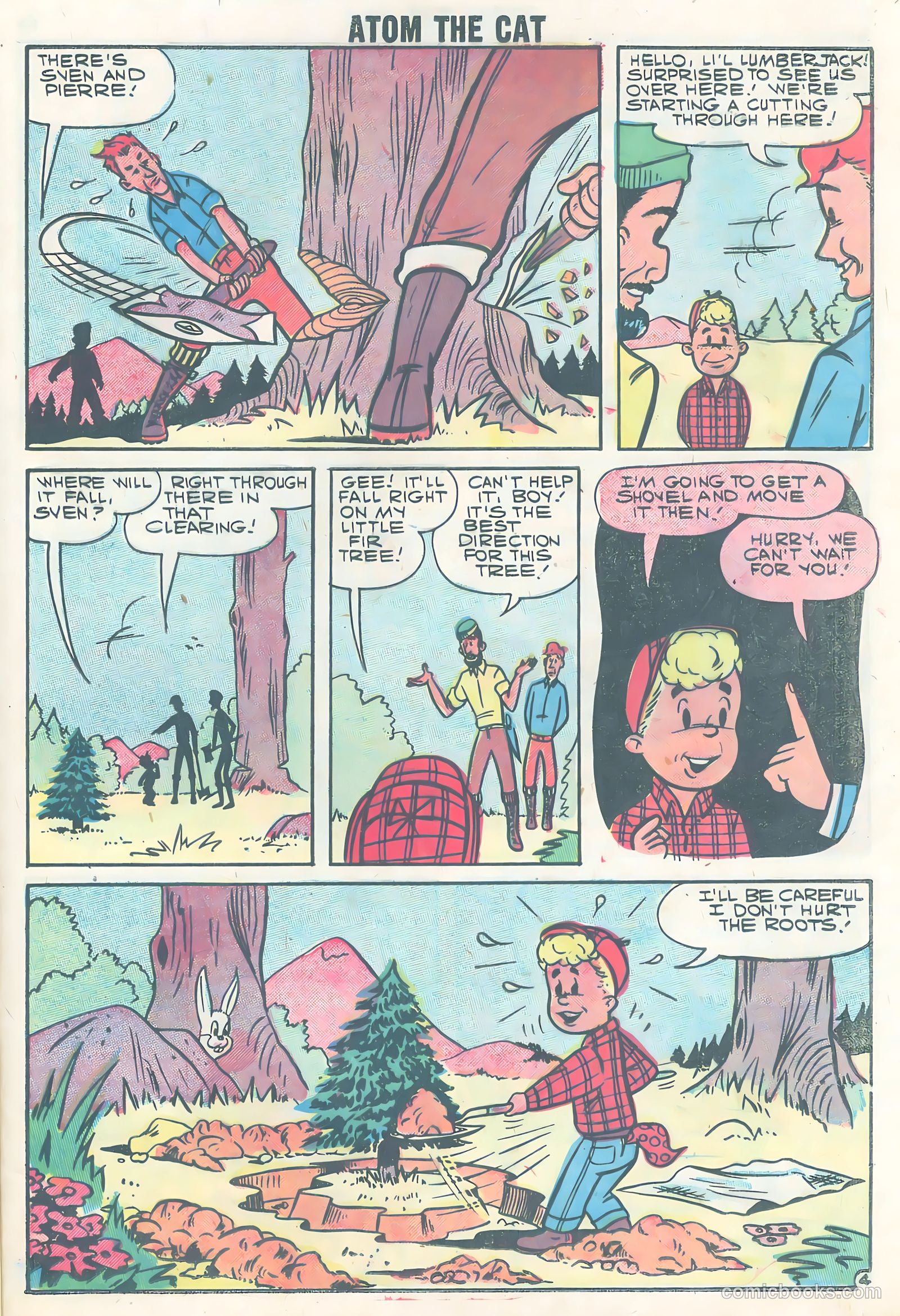 Atom the Cat #13 (1958) — page 25 of 36