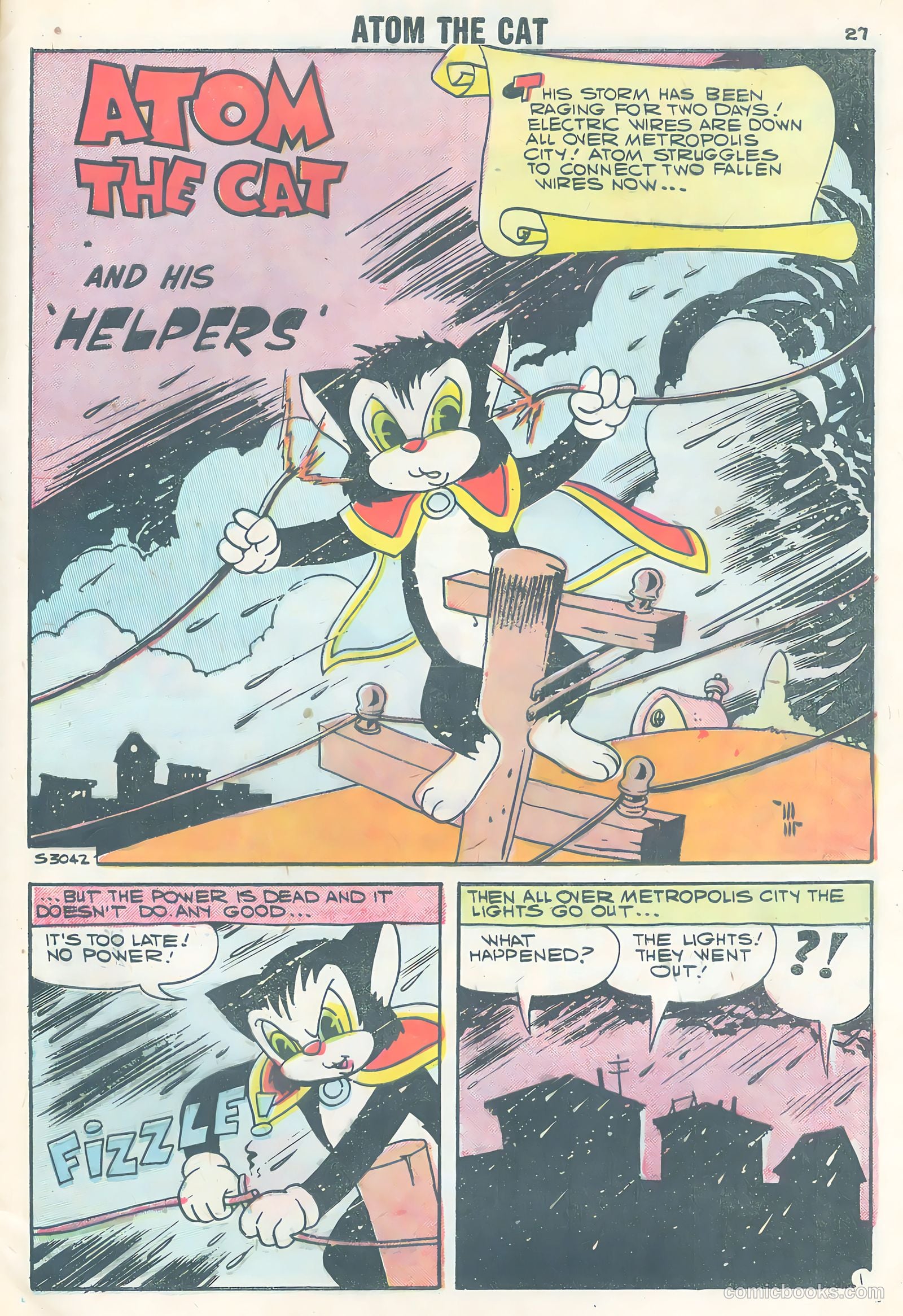 Atom the Cat #13 (1958) — page 29 of 36