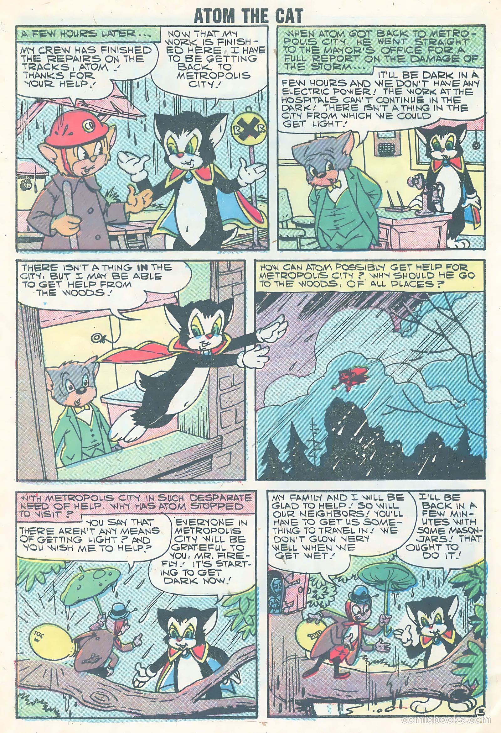 Atom the Cat #13 (1958) — page 32 of 36