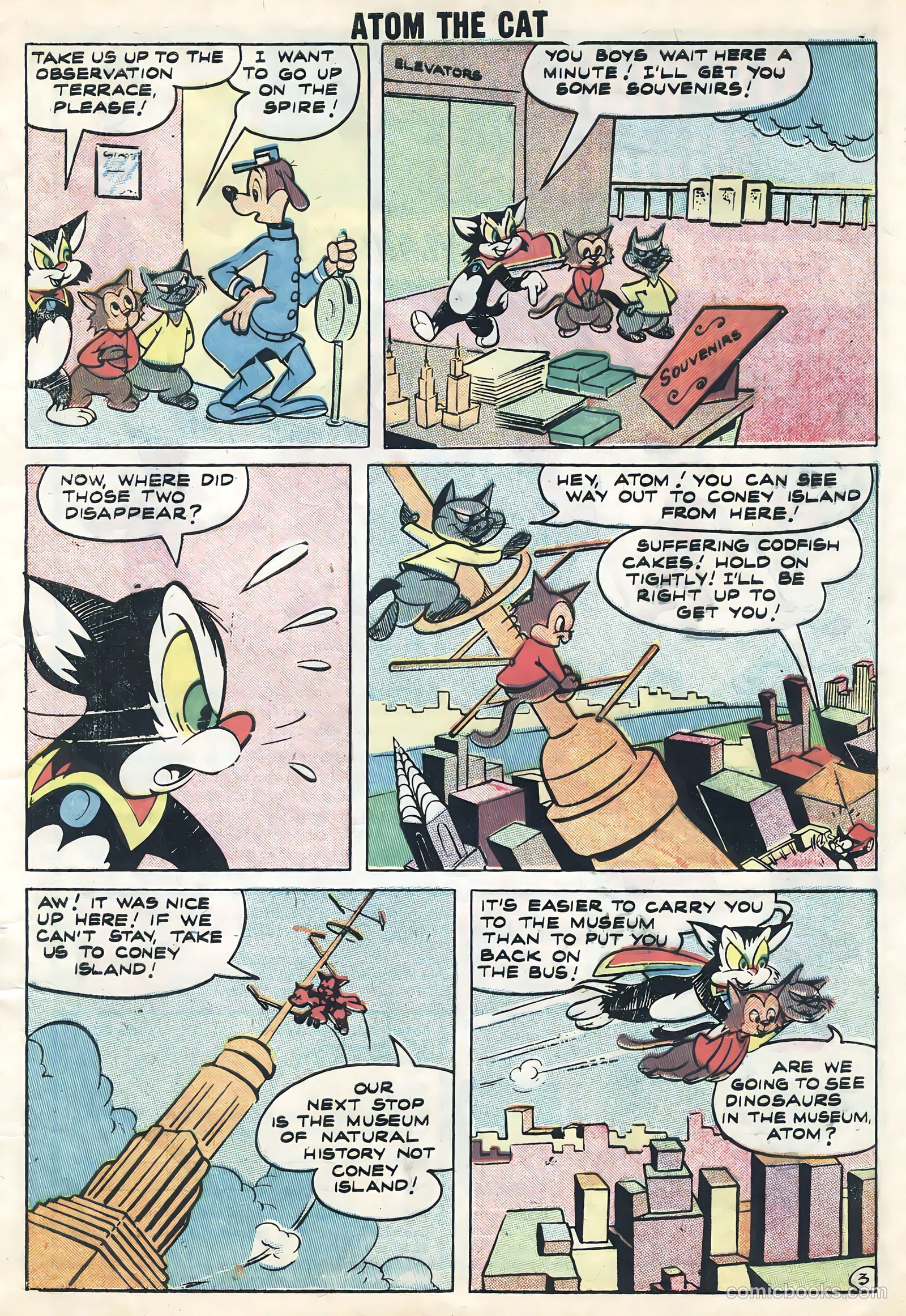 Atom the Cat #14 (1959) — page 5 of 36