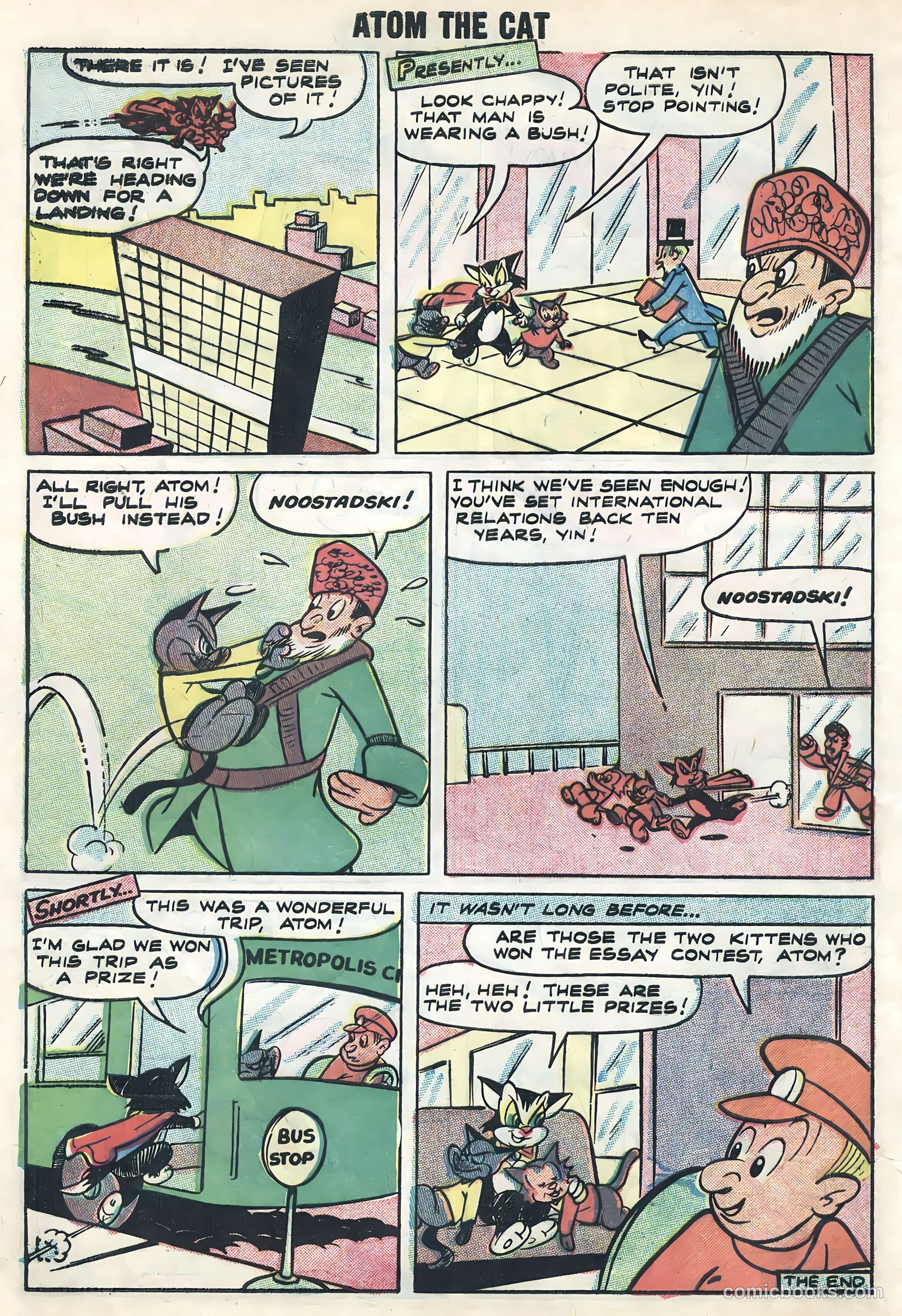 Atom the Cat #14 (1959) — page 8 of 36