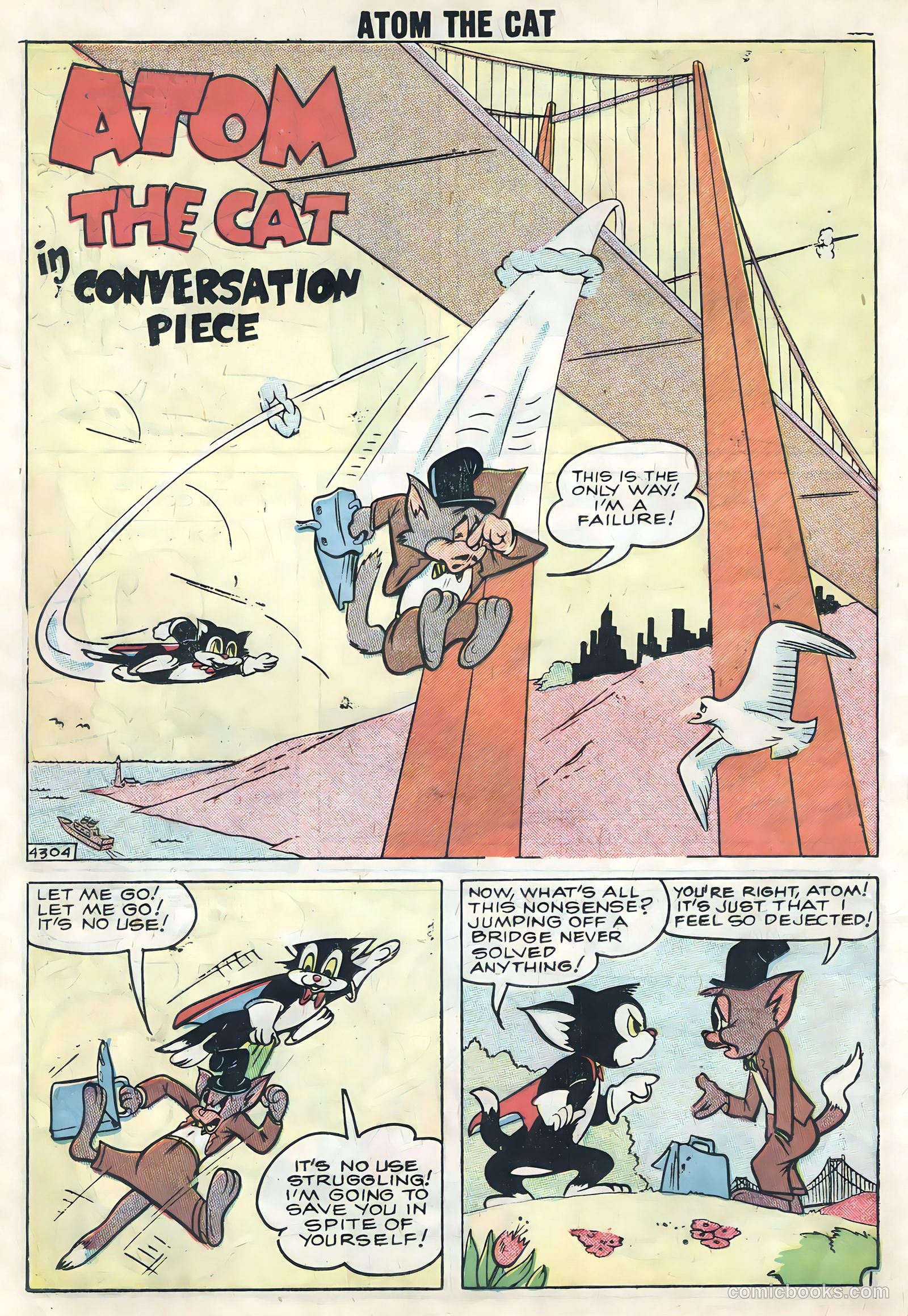 Atom the Cat #14 (1959) — page 14 of 36