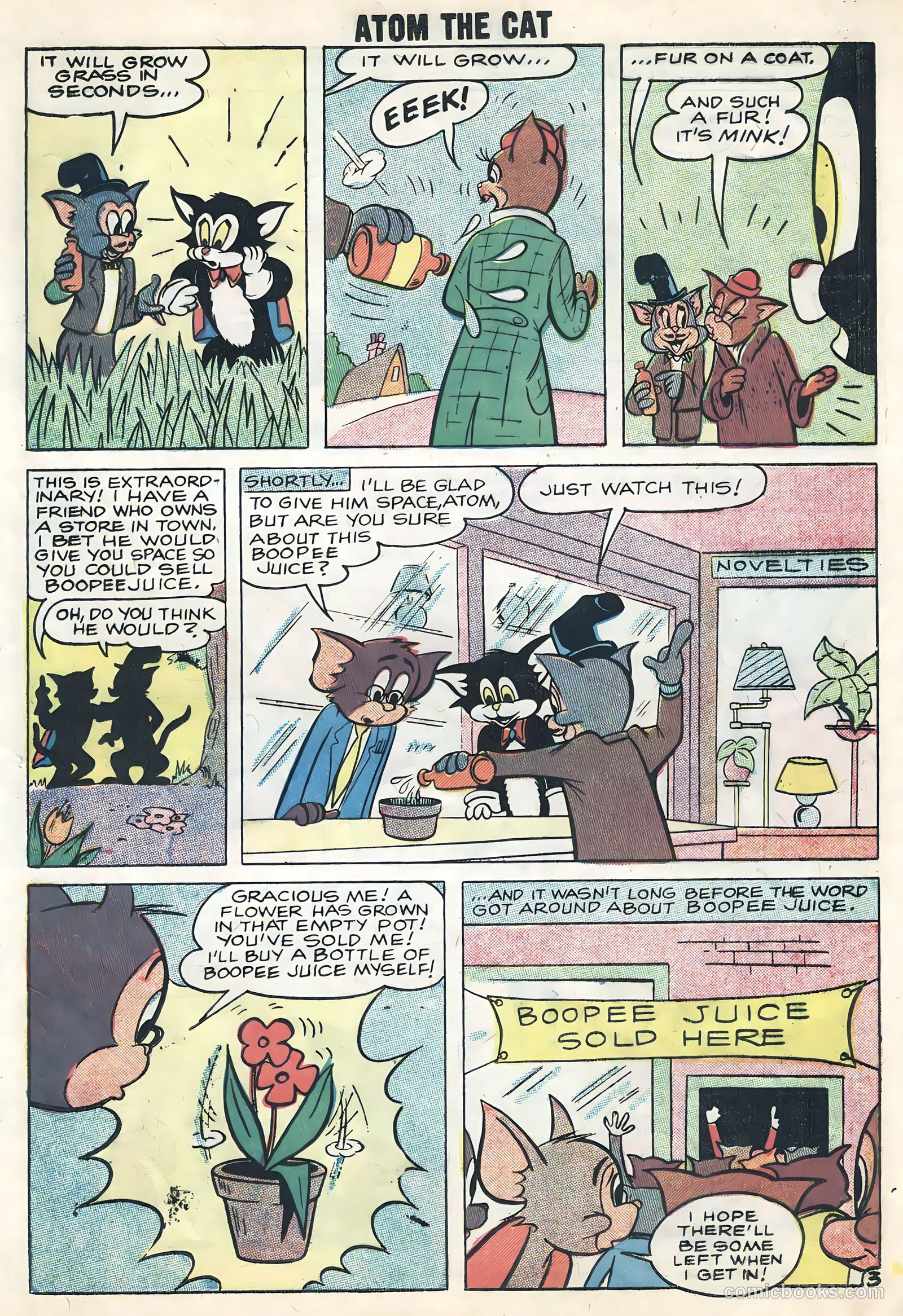 Atom the Cat #14 (1959) — page 17 of 36