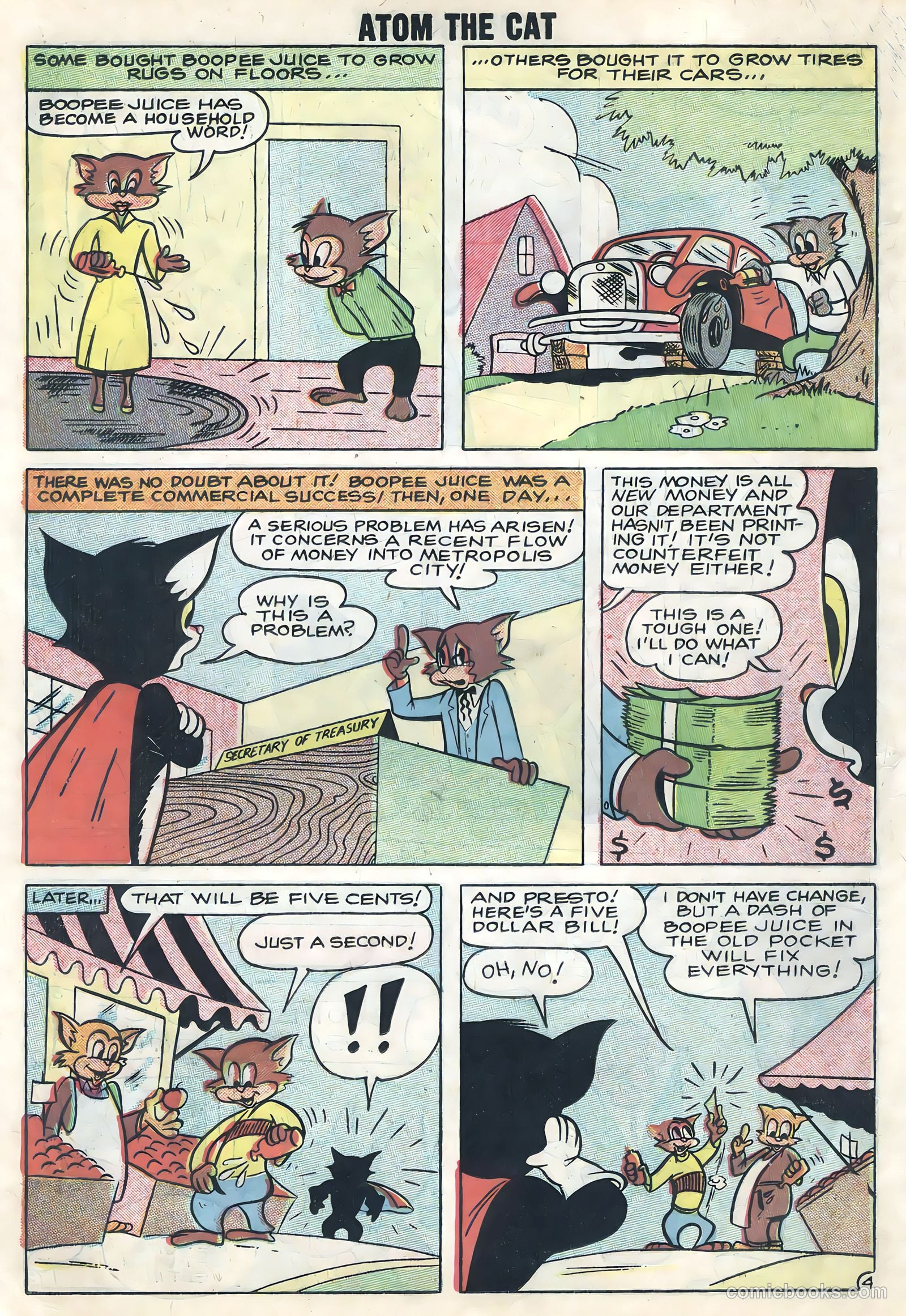 Atom the Cat #14 (1959) — page 18 of 36