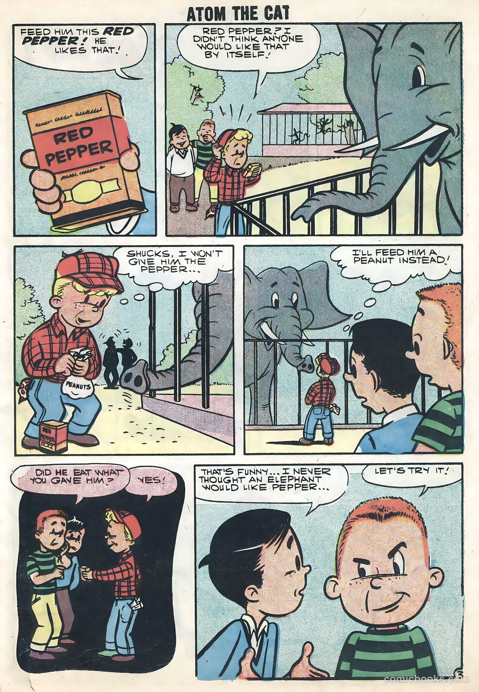 Atom the Cat #14 (1959) — page 25 of 36