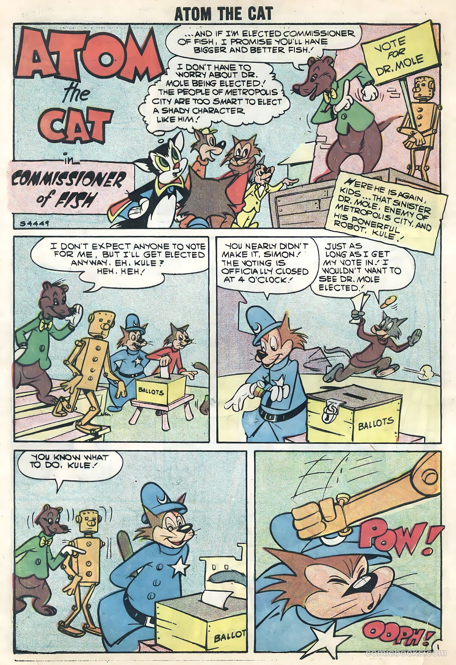Atom the Cat #14 (1959) — page 28 of 36