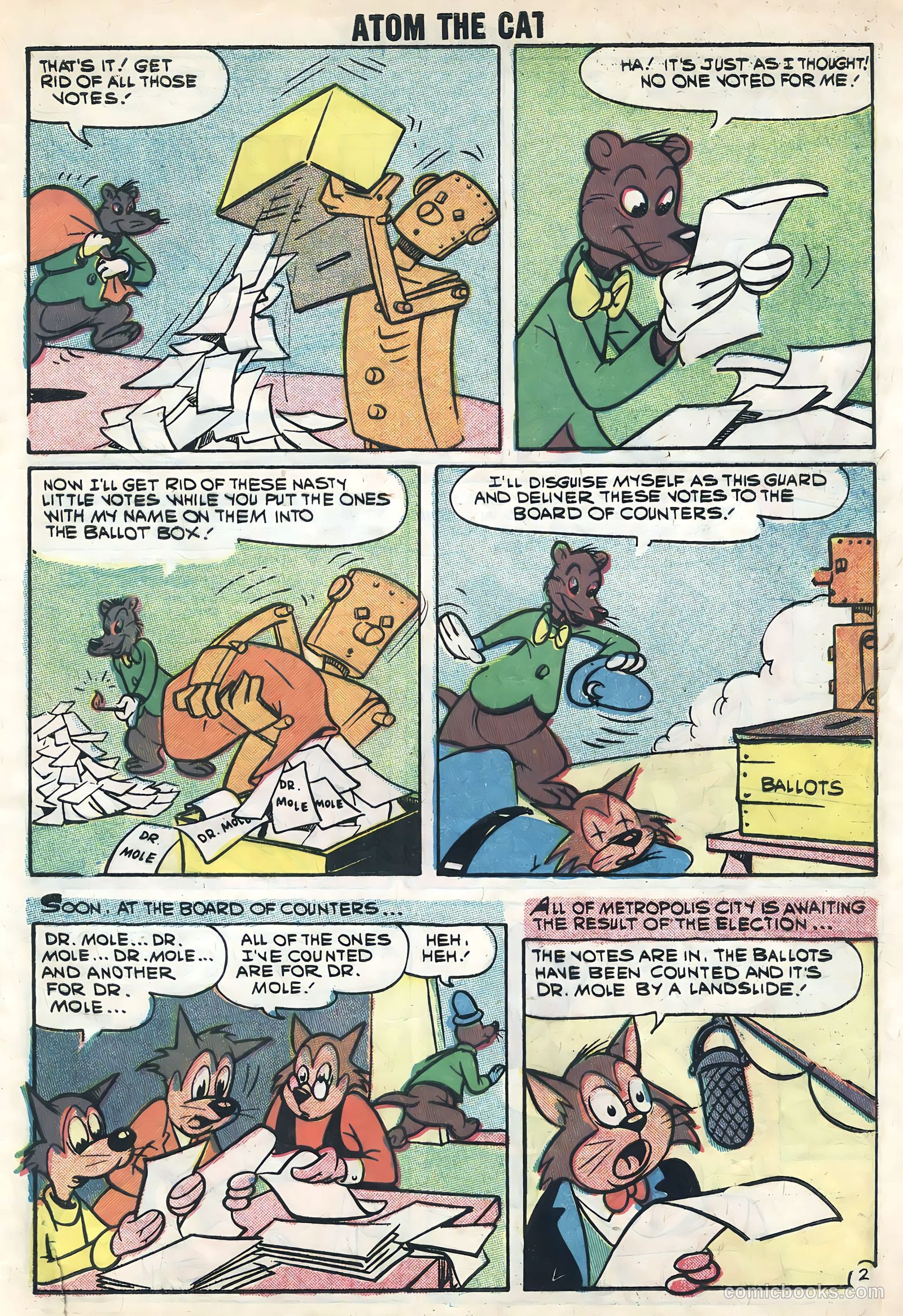 Atom the Cat #14 (1959) — page 29 of 36