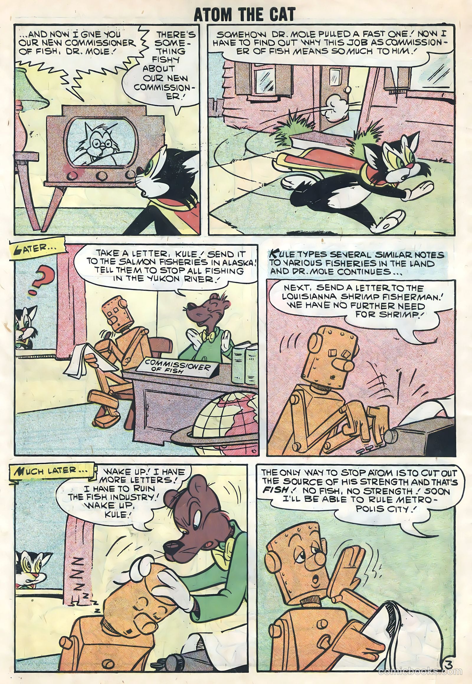 Atom the Cat #14 (1959) — page 30 of 36