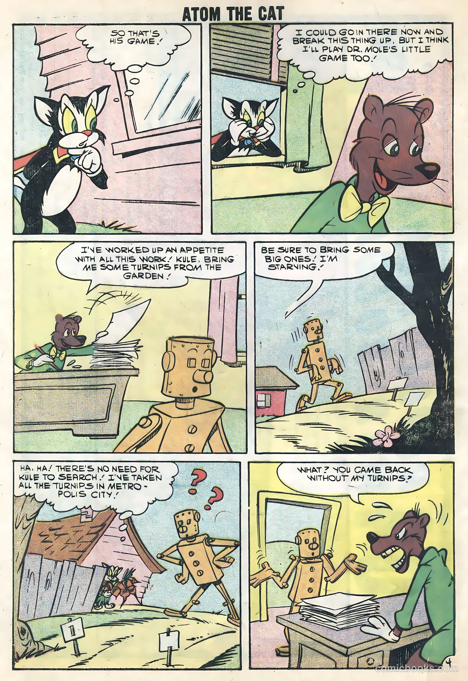 Atom the Cat #14 (1959) — page 32 of 36