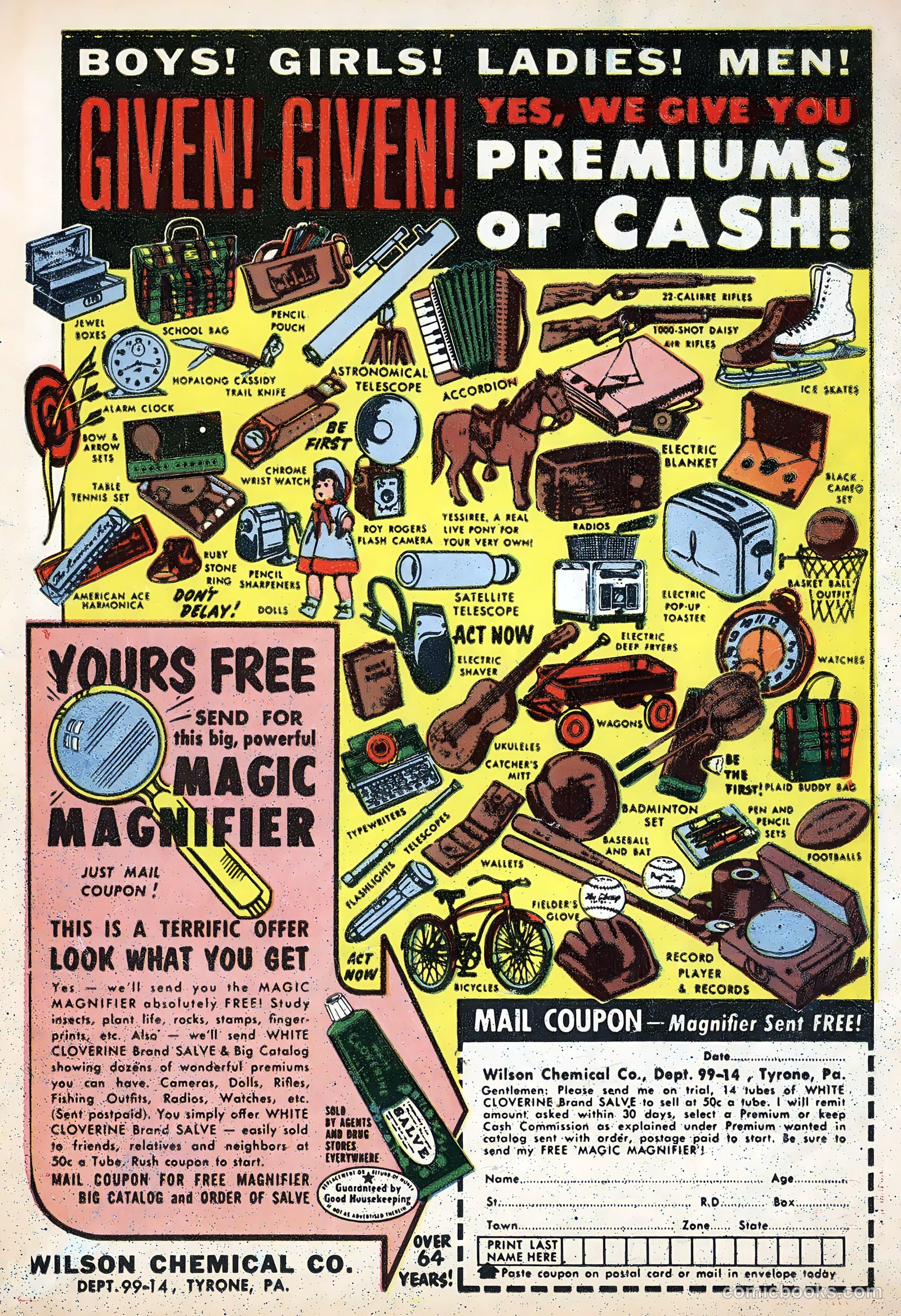 Atom the Cat #14 (1959) — page 36 of 36