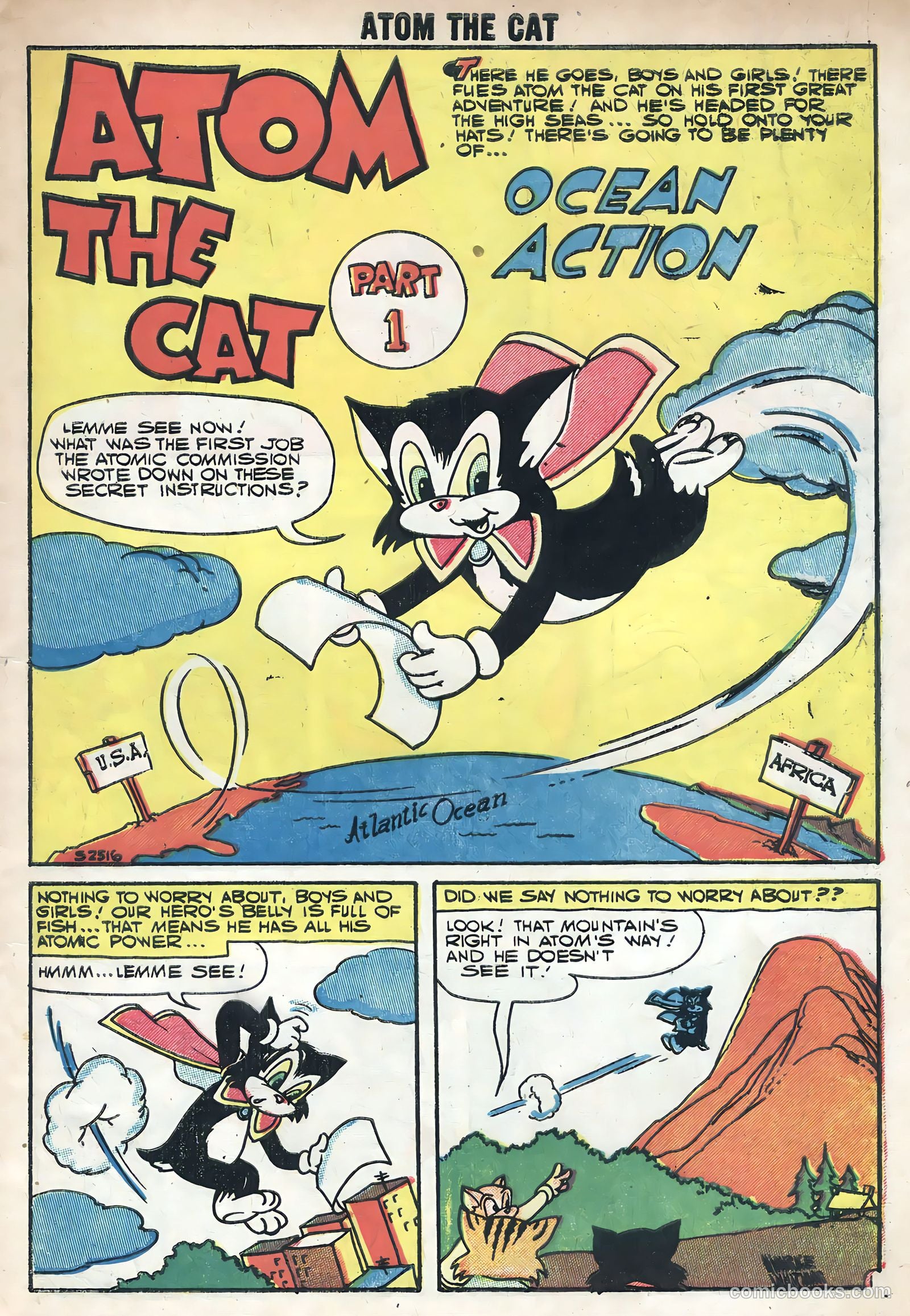 Atom the Cat #15 (1959) — page 3 of 35