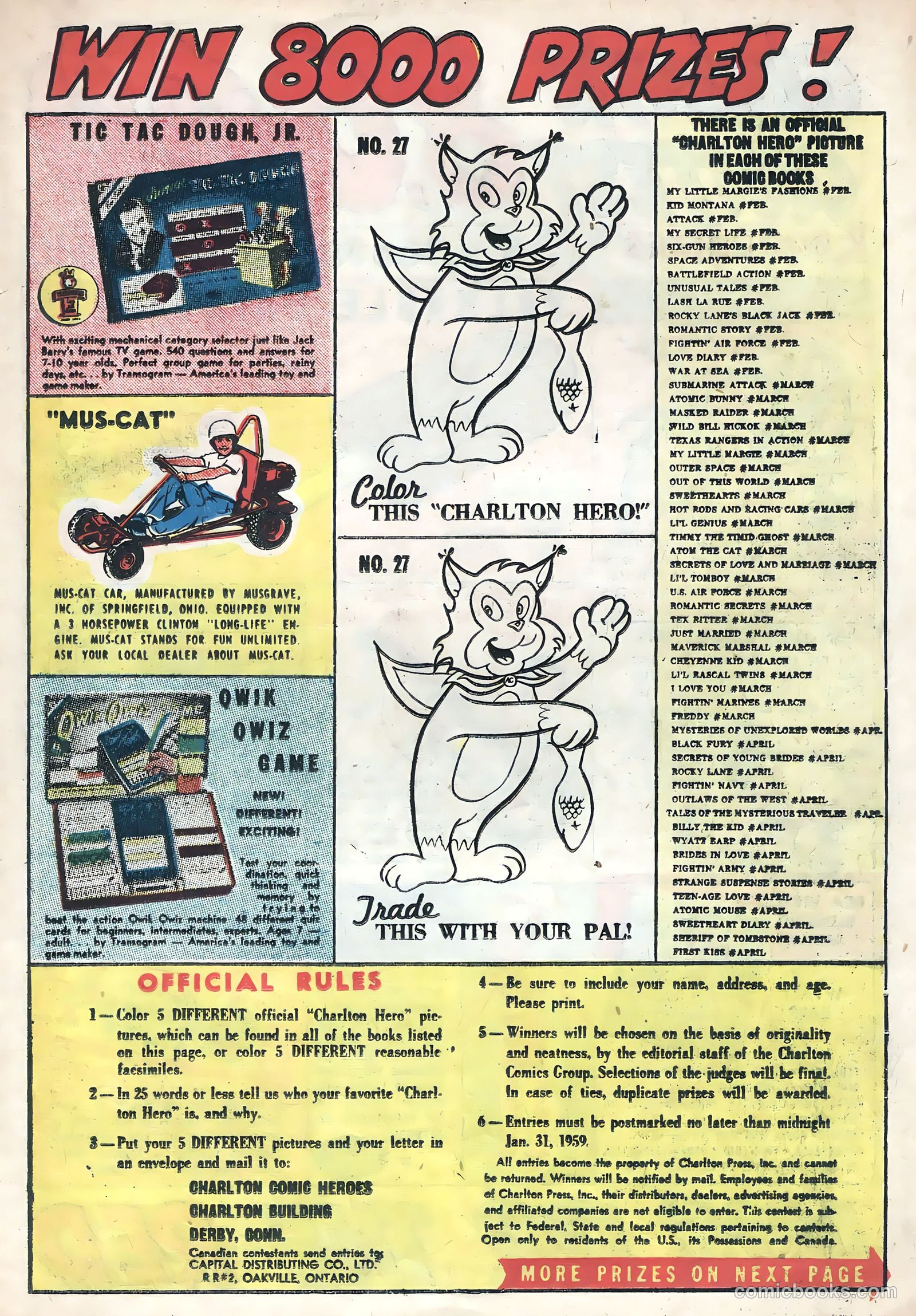 Atom the Cat #15 (1959) — page 19 of 35