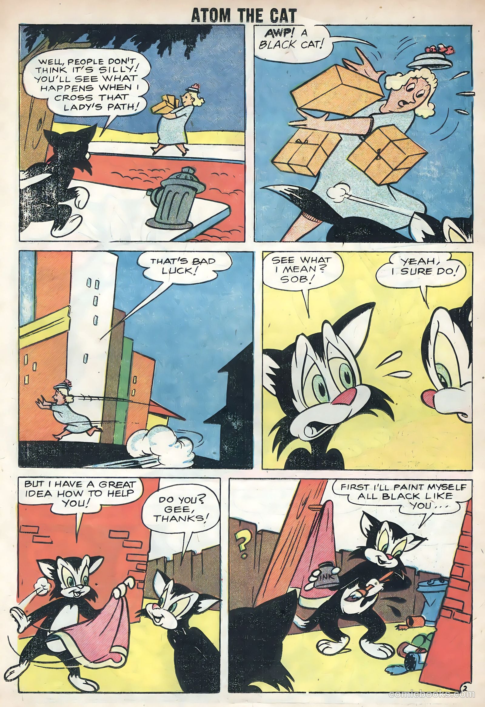 Atom the Cat #15 (1959) — page 25 of 35