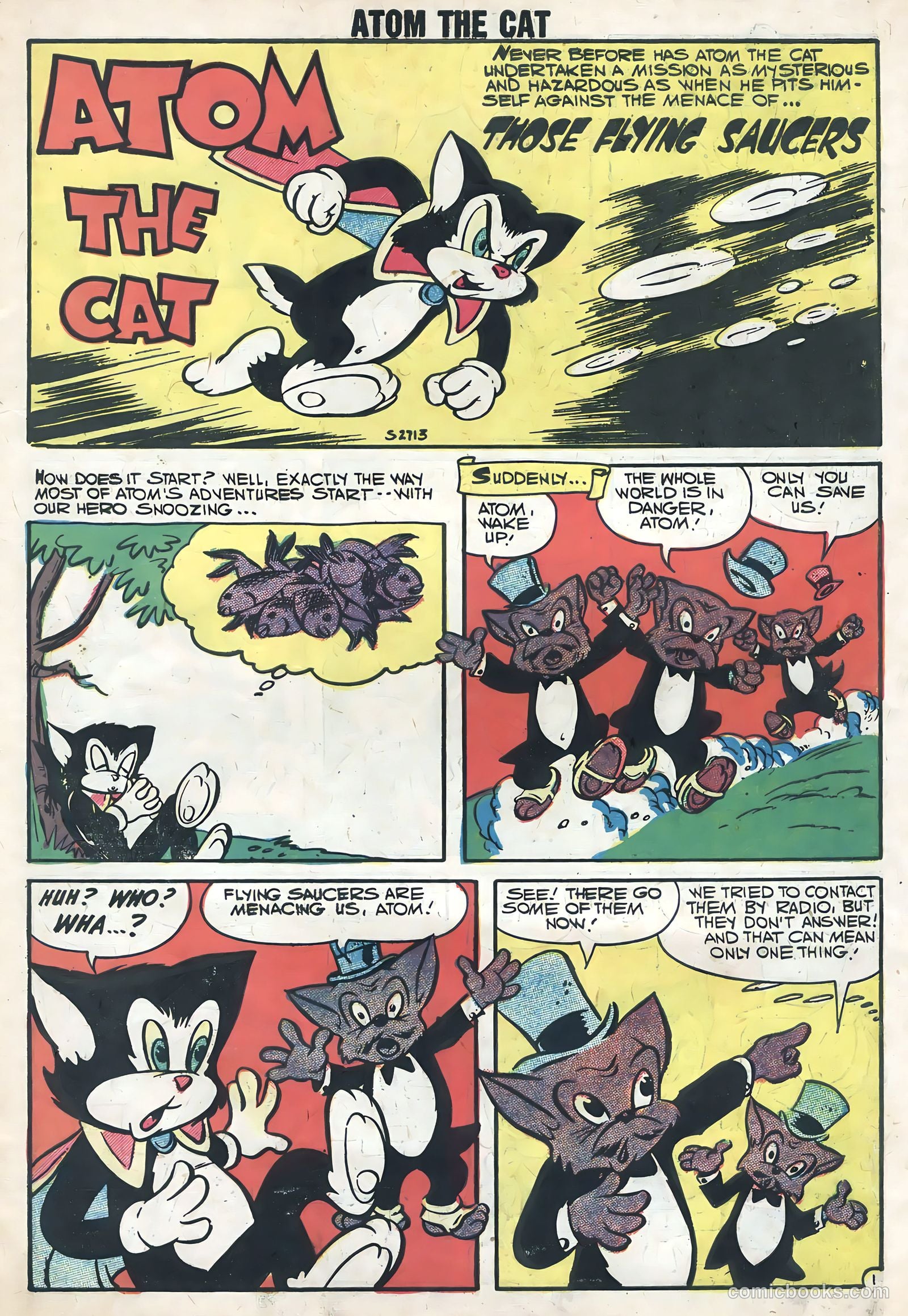 Atom the Cat #16 (1959) — page 3 of 36