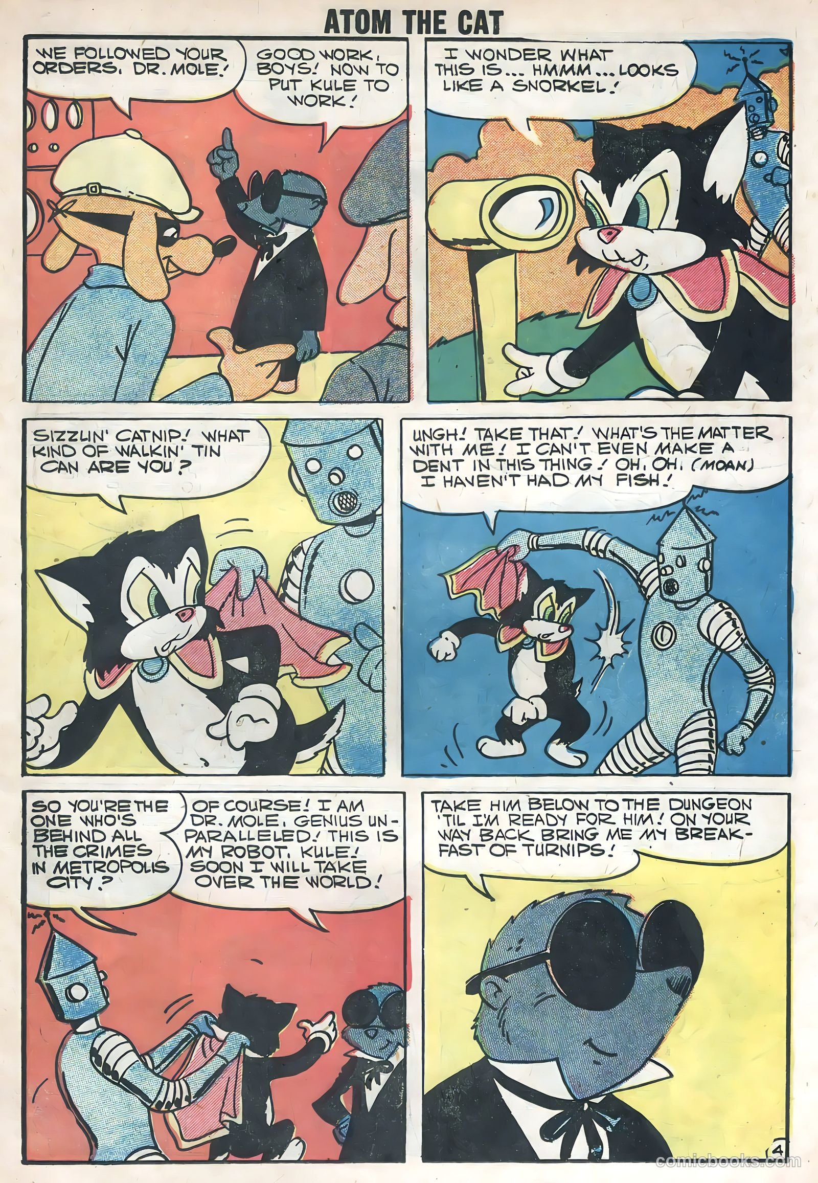 Atom the Cat #16 (1959) — page 19 of 36