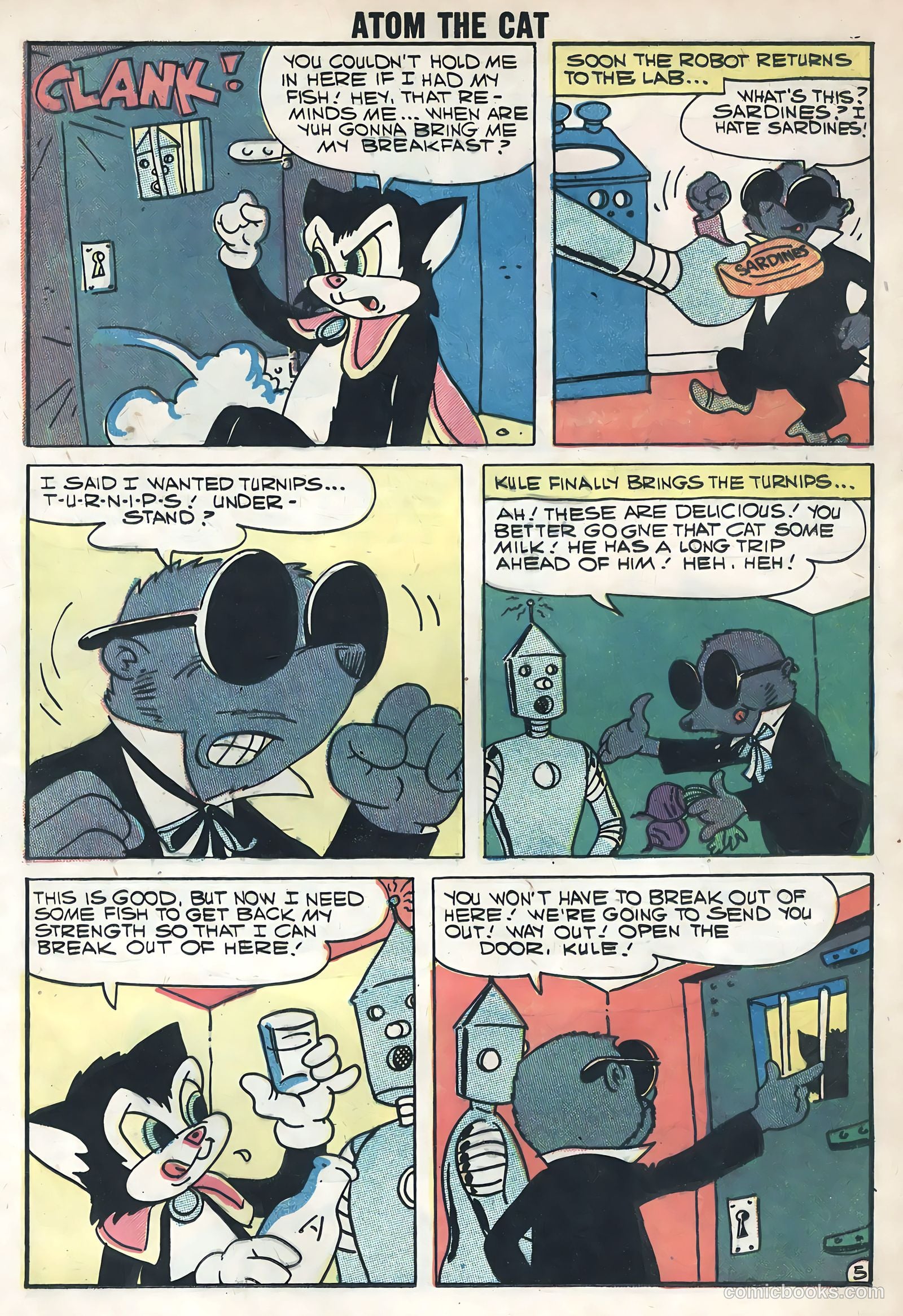 Atom the Cat #16 (1959) — page 20 of 36