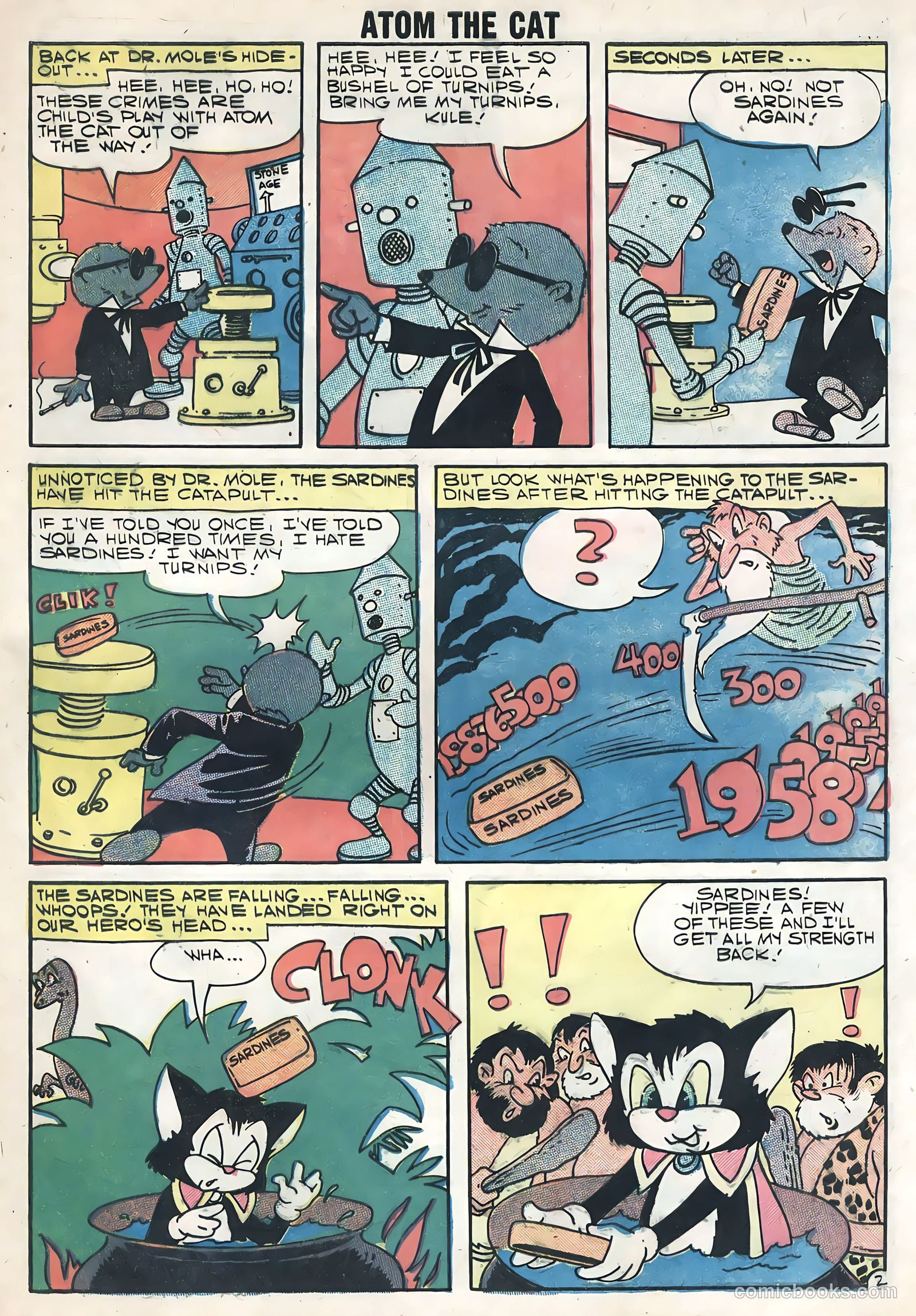 Atom the Cat #16 (1959) — page 29 of 36