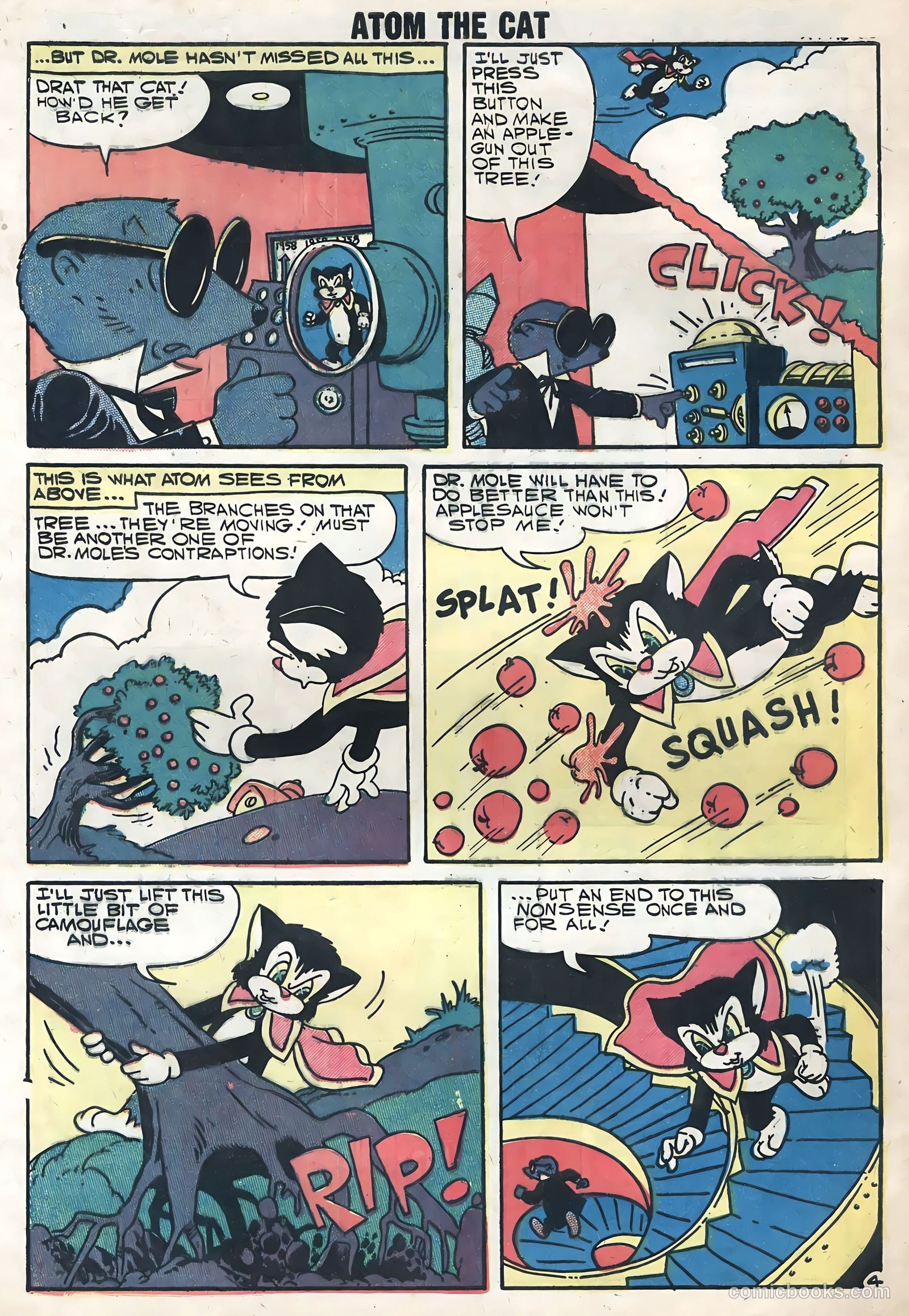 Atom the Cat #16 (1959) — page 32 of 36