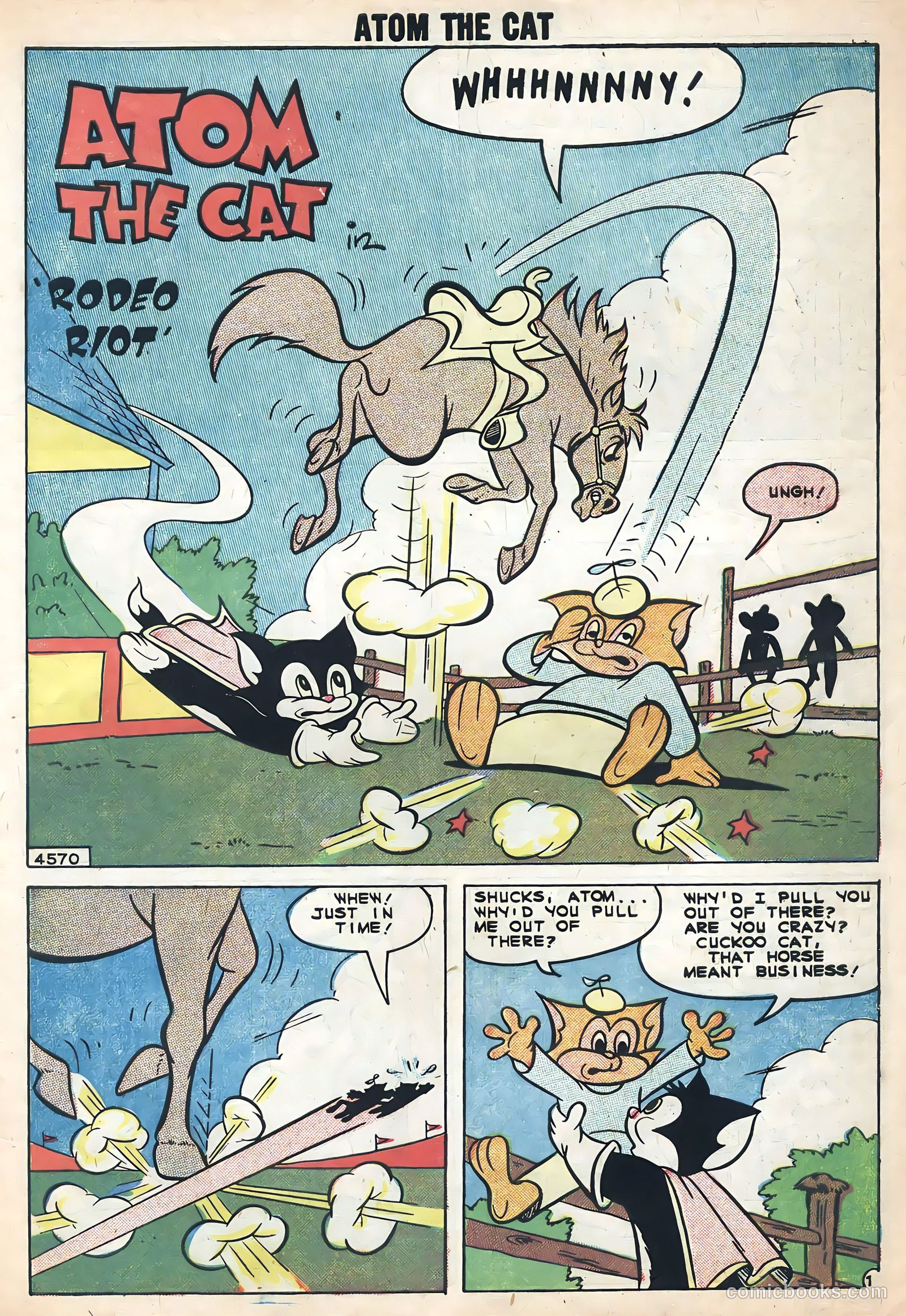 Atom the Cat #17 (1959) — page 3 of 36
