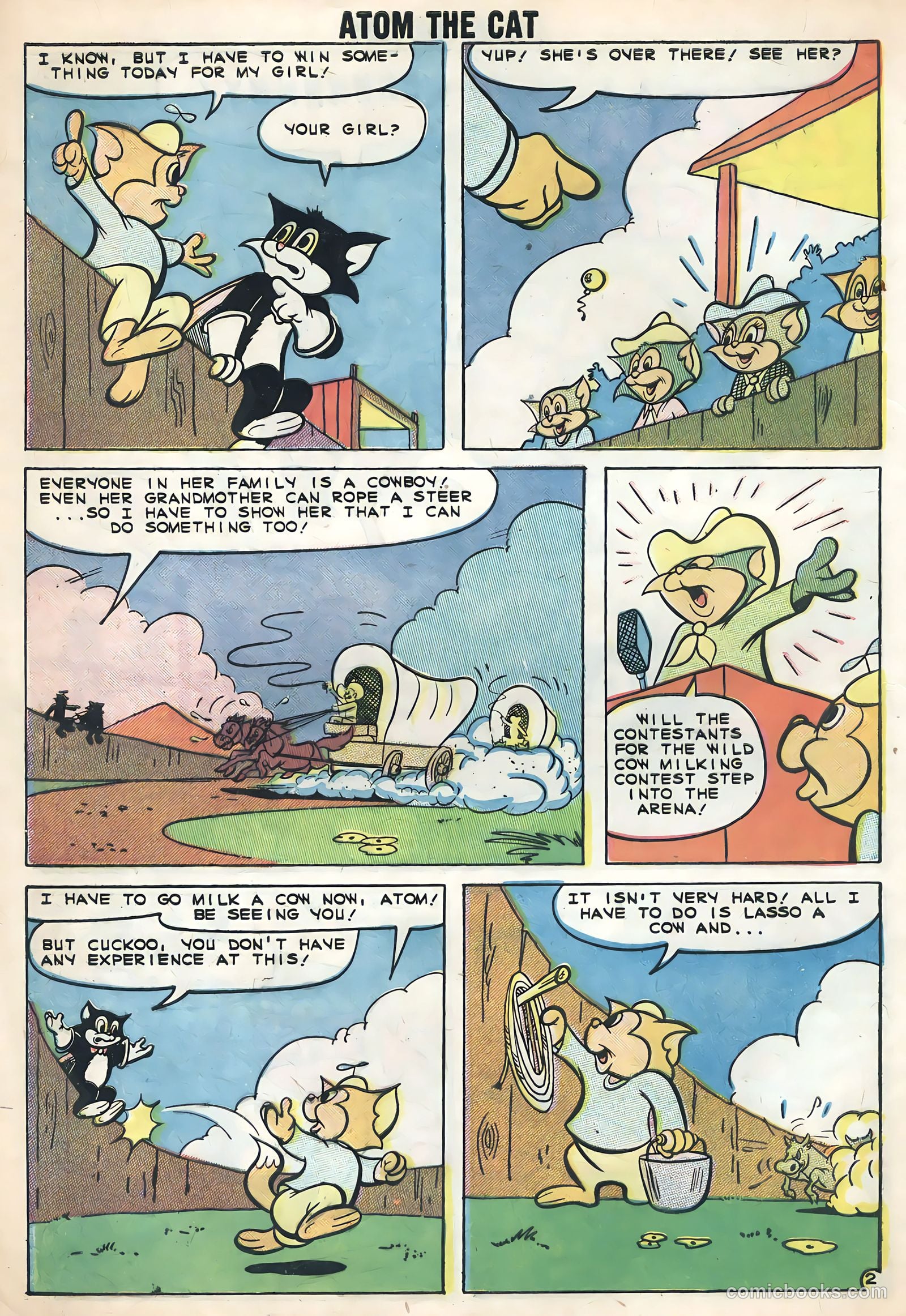 Atom the Cat #17 (1959) — page 4 of 36