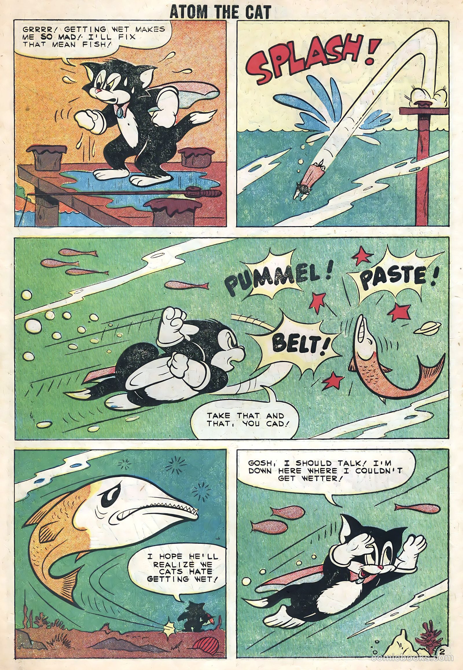 Atom the Cat #17 (1959) — page 10 of 36