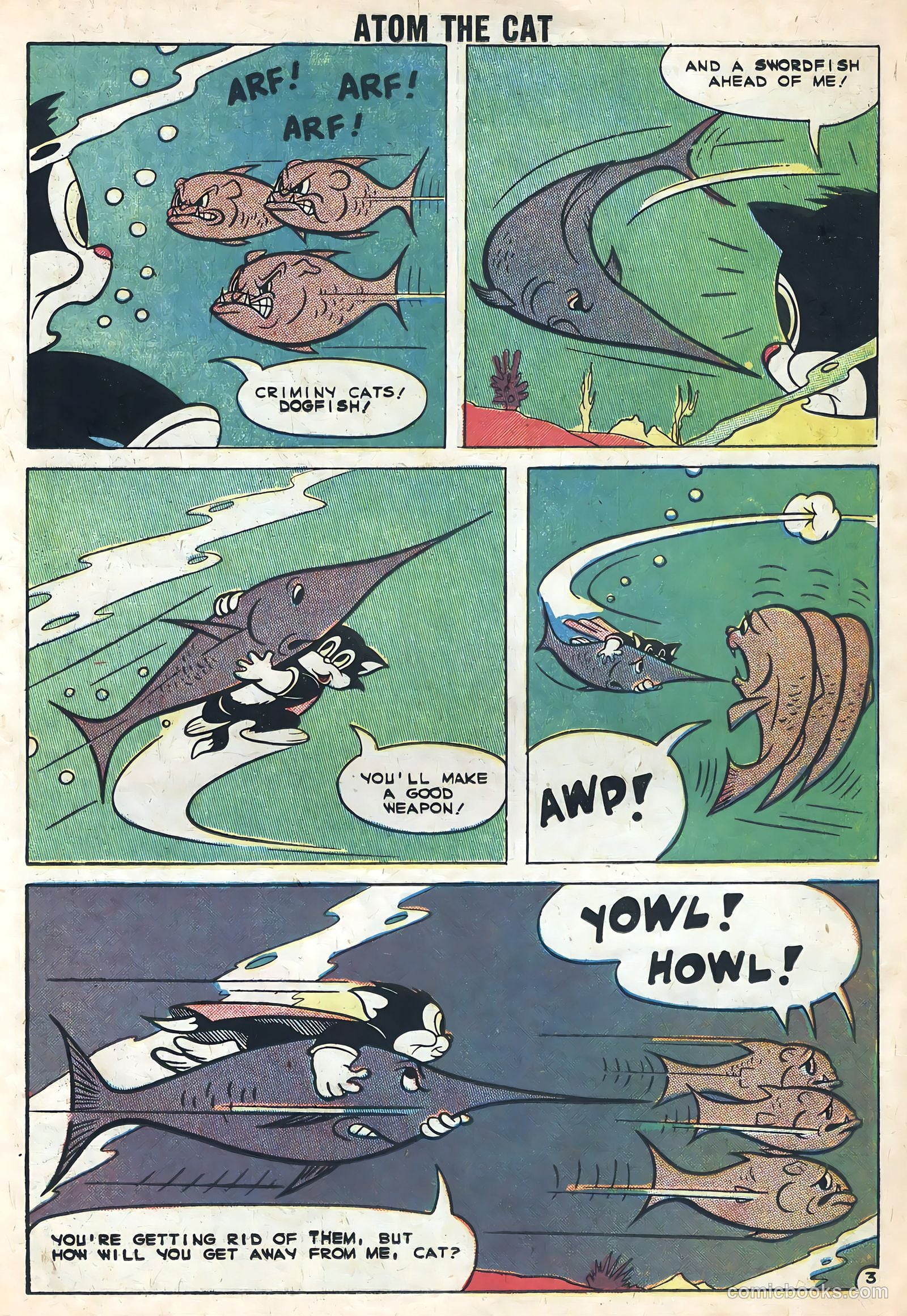 Atom the Cat #17 (1959) — page 11 of 36