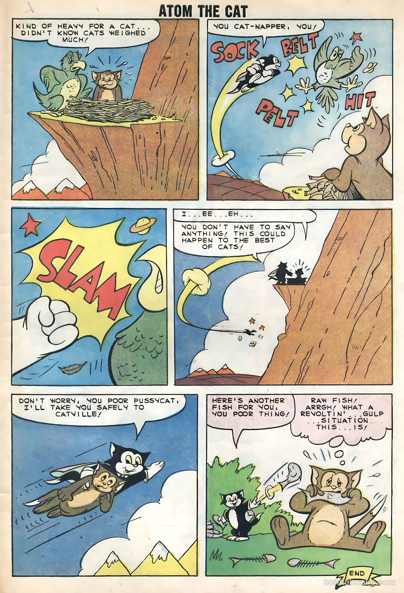 Atom the Cat #17 (1959) — page 33 of 36
