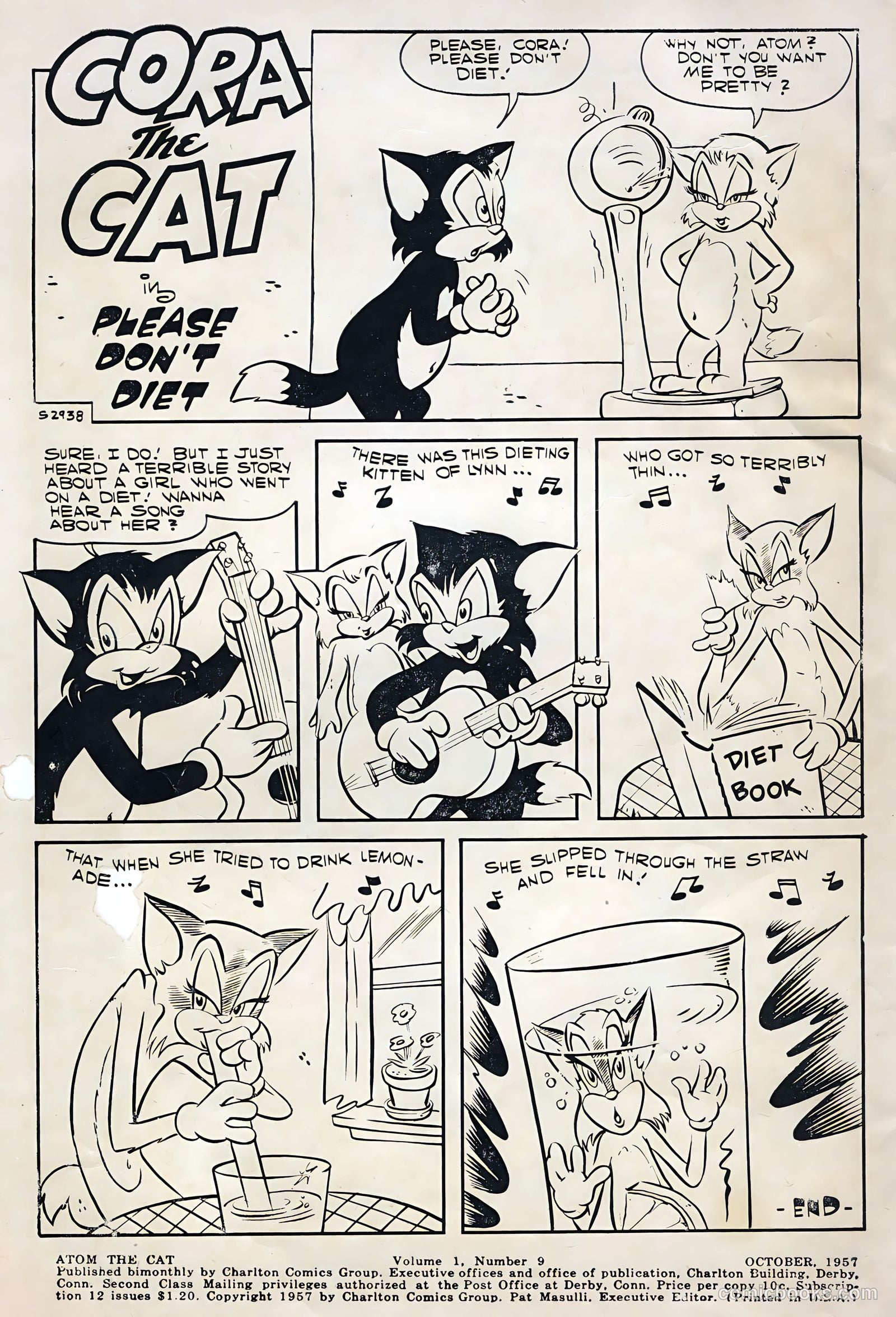 Atom the Cat #9 (1957) — page 2 of 36