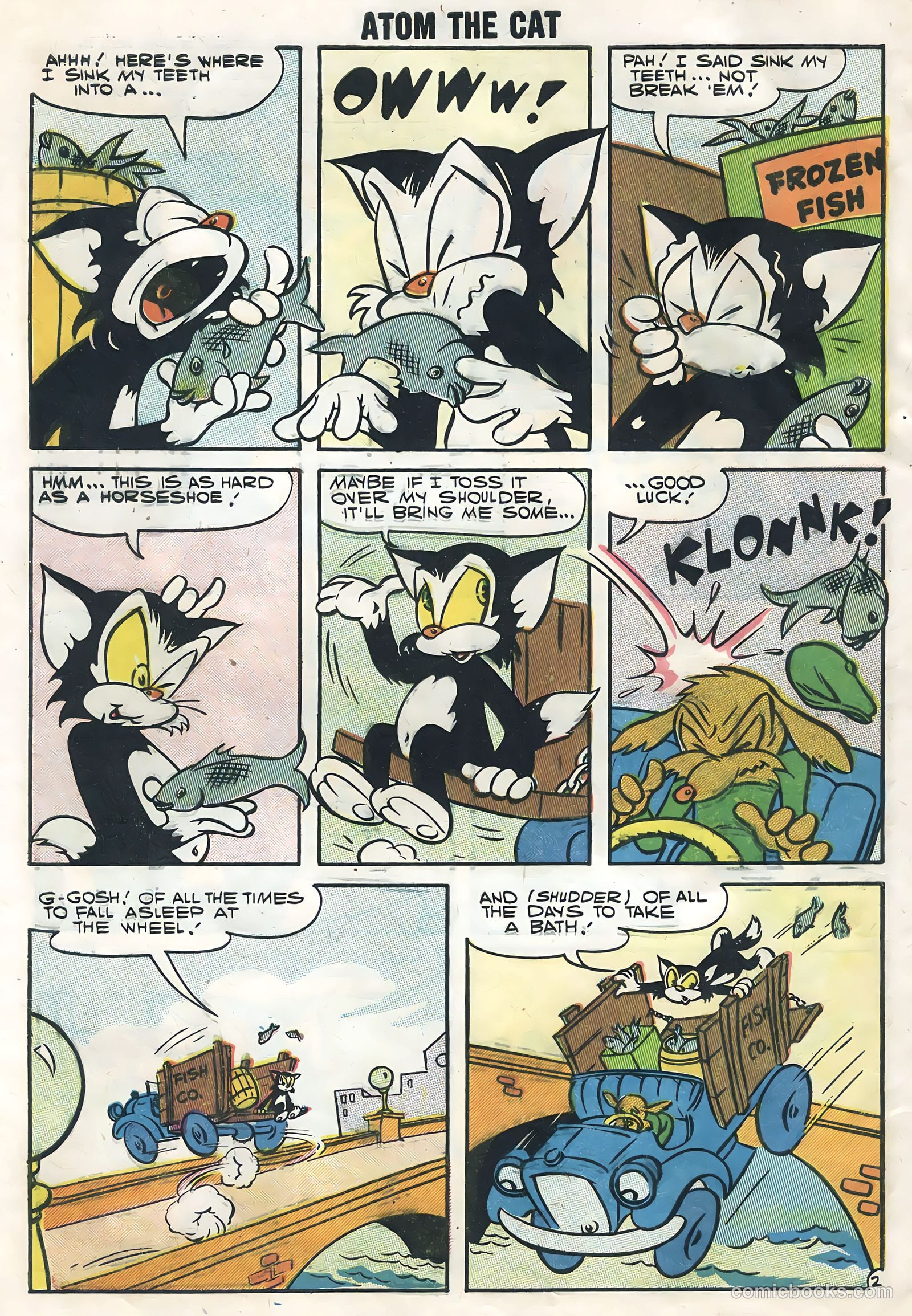 Atom the Cat #9 (1957) — page 4 of 36