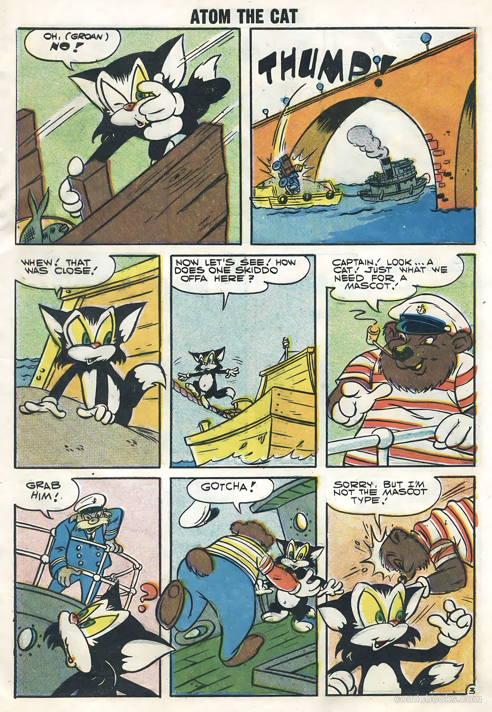 Atom the Cat #9 (1957) — page 5 of 36