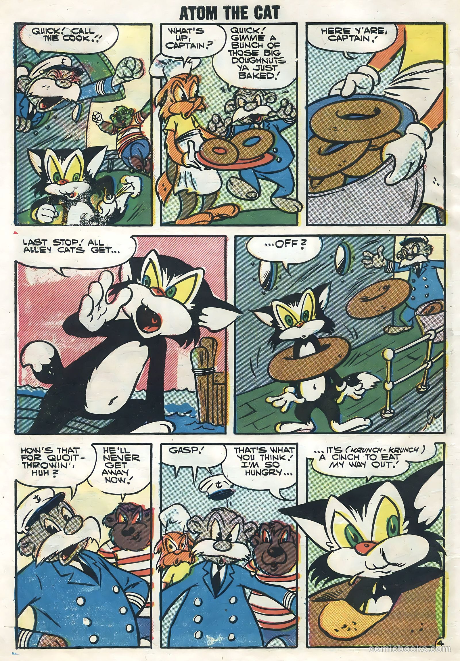 Atom the Cat #9 (1957) — page 6 of 36