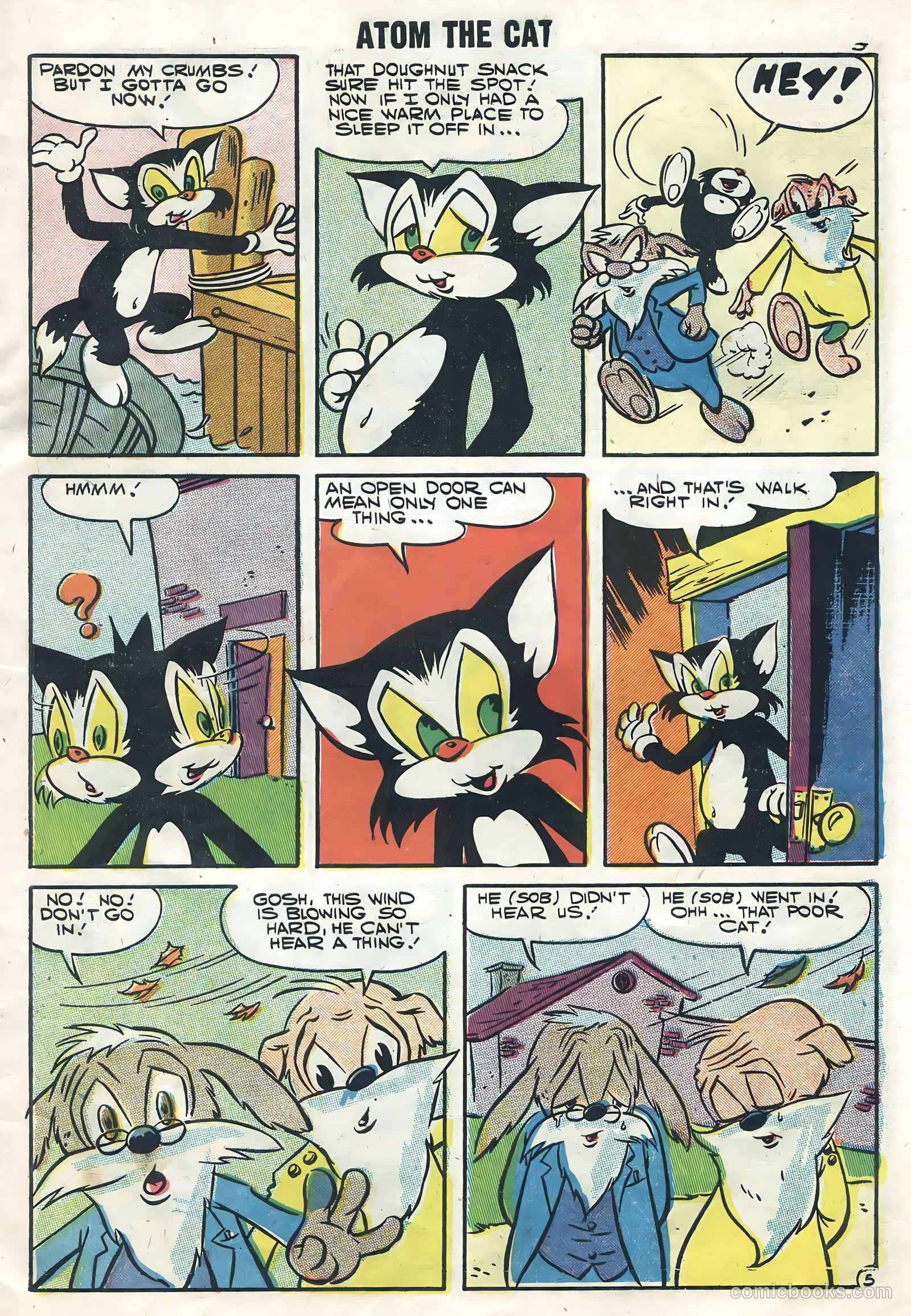 Atom the Cat #9 (1957) — page 7 of 36