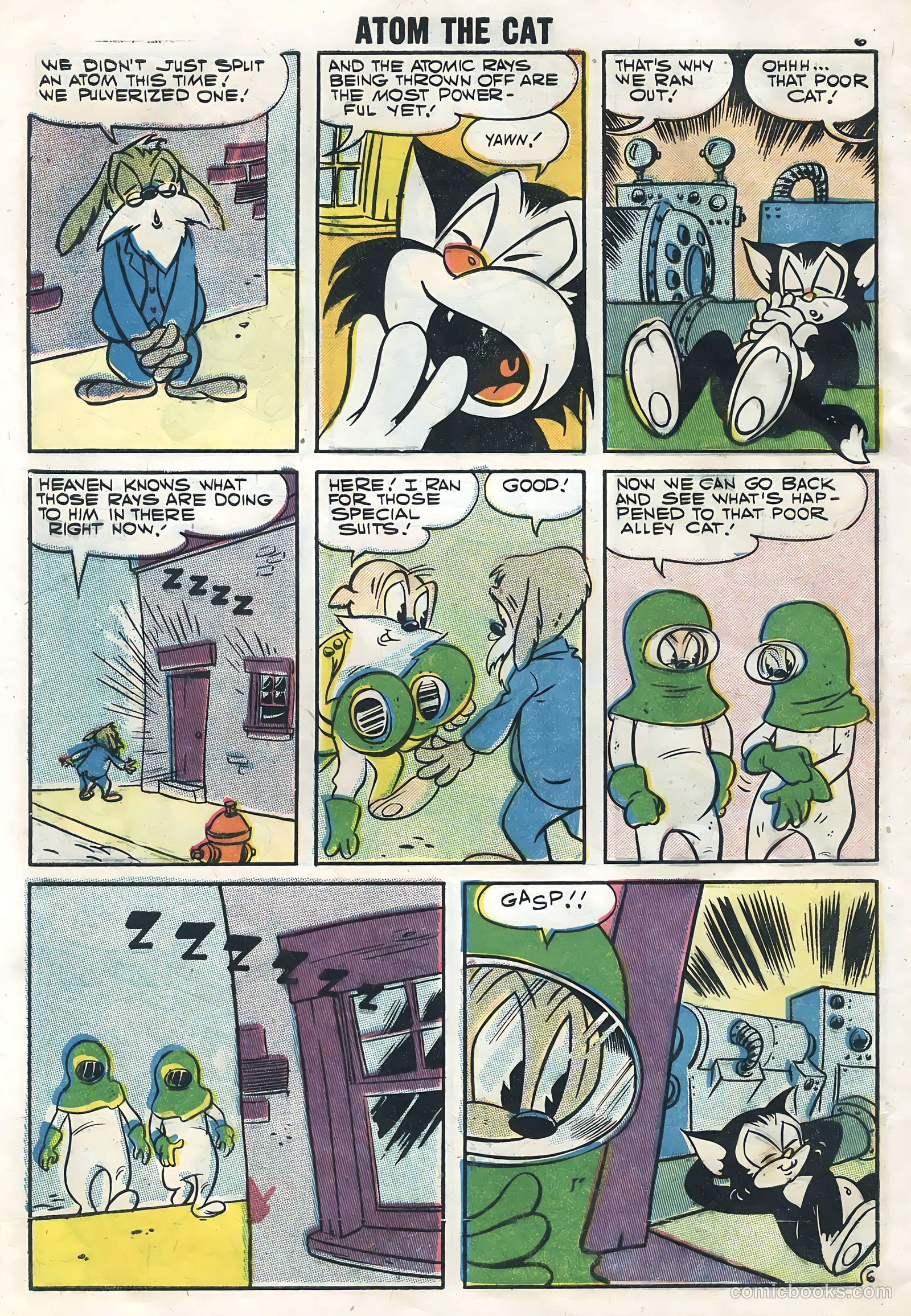 Atom the Cat #9 (1957) — page 8 of 36