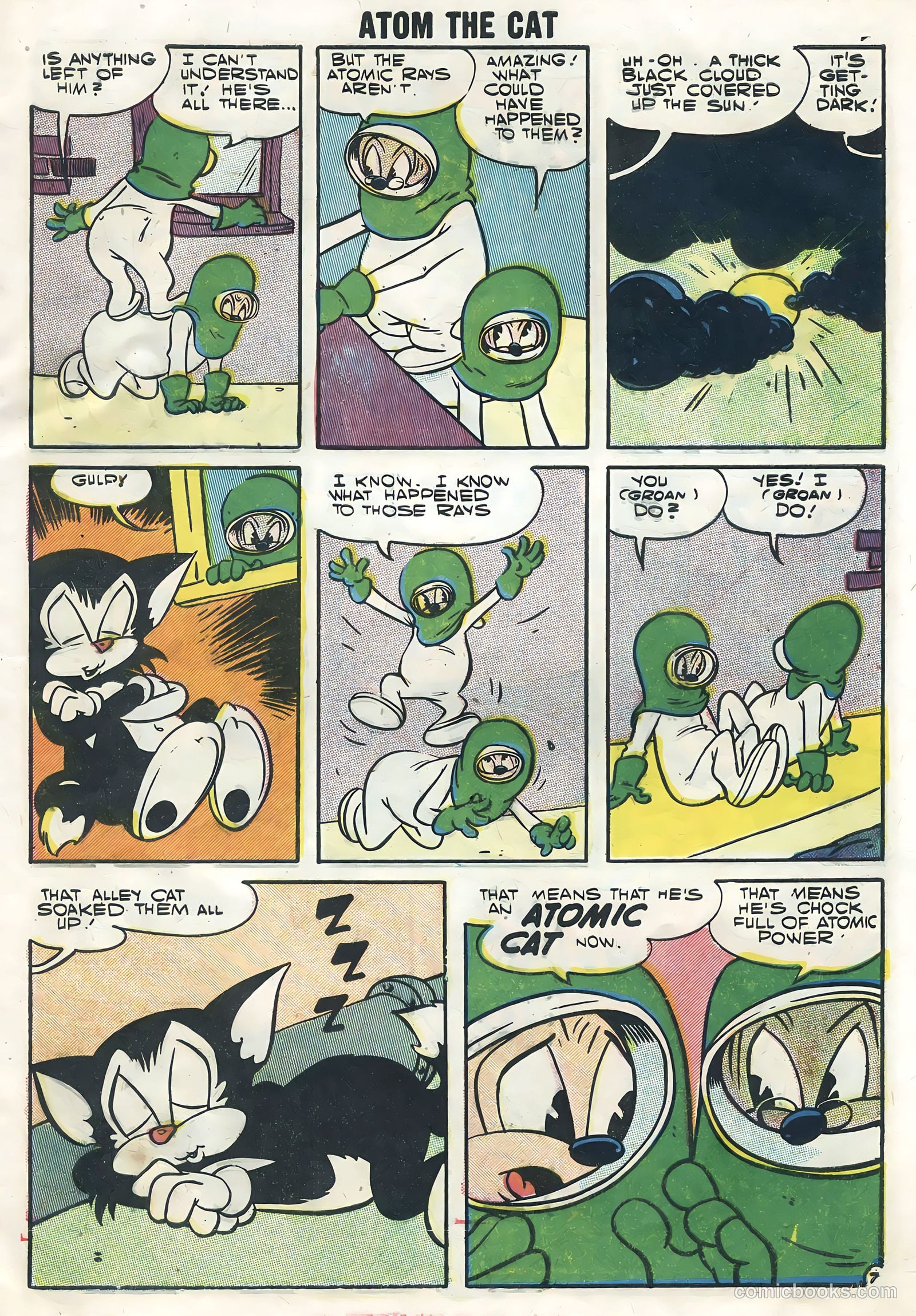 Atom the Cat #9 (1957) — page 9 of 36