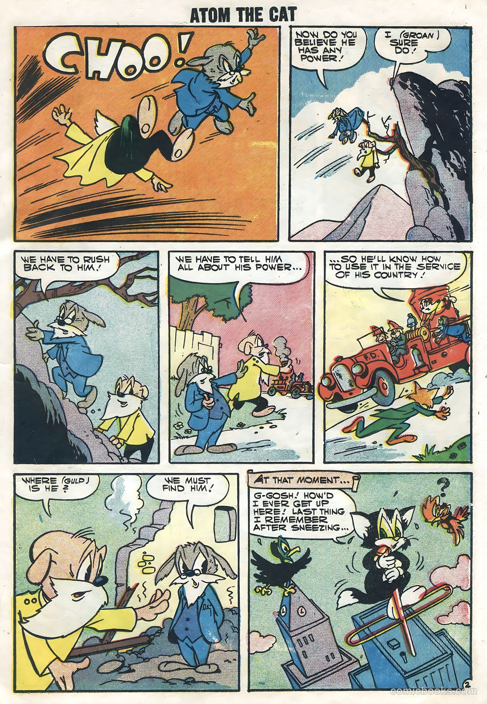 Atom the Cat #9 (1957) — page 15 of 36