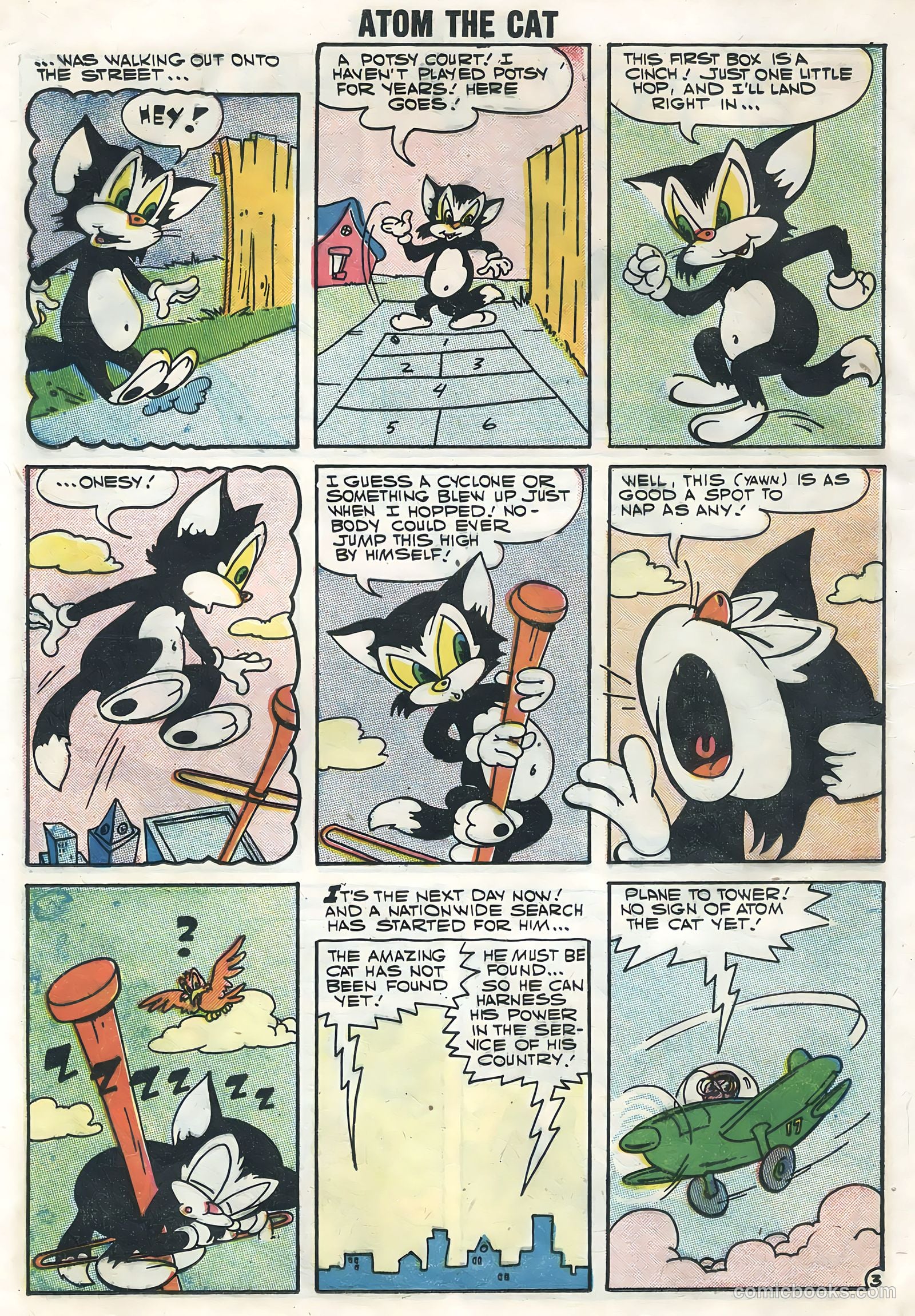 Atom the Cat #9 (1957) — page 16 of 36