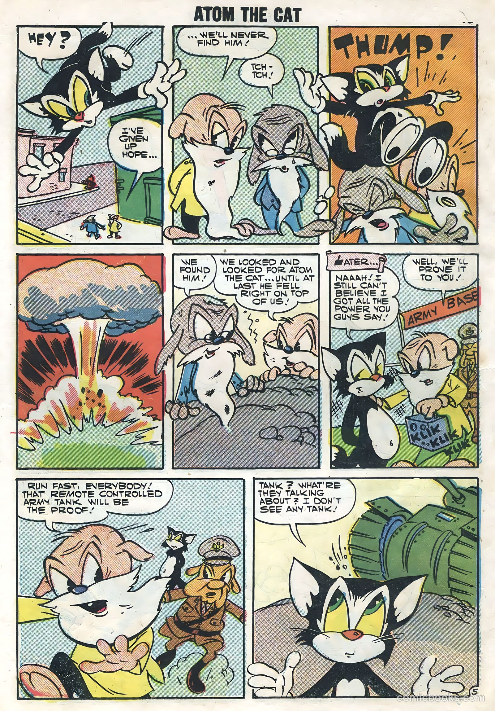 Atom the Cat #9 (1957) — page 18 of 36