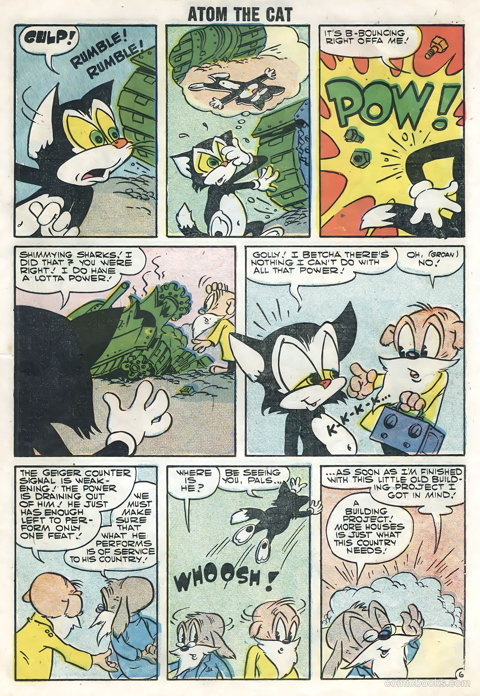 Atom the Cat #9 (1957) — page 19 of 36