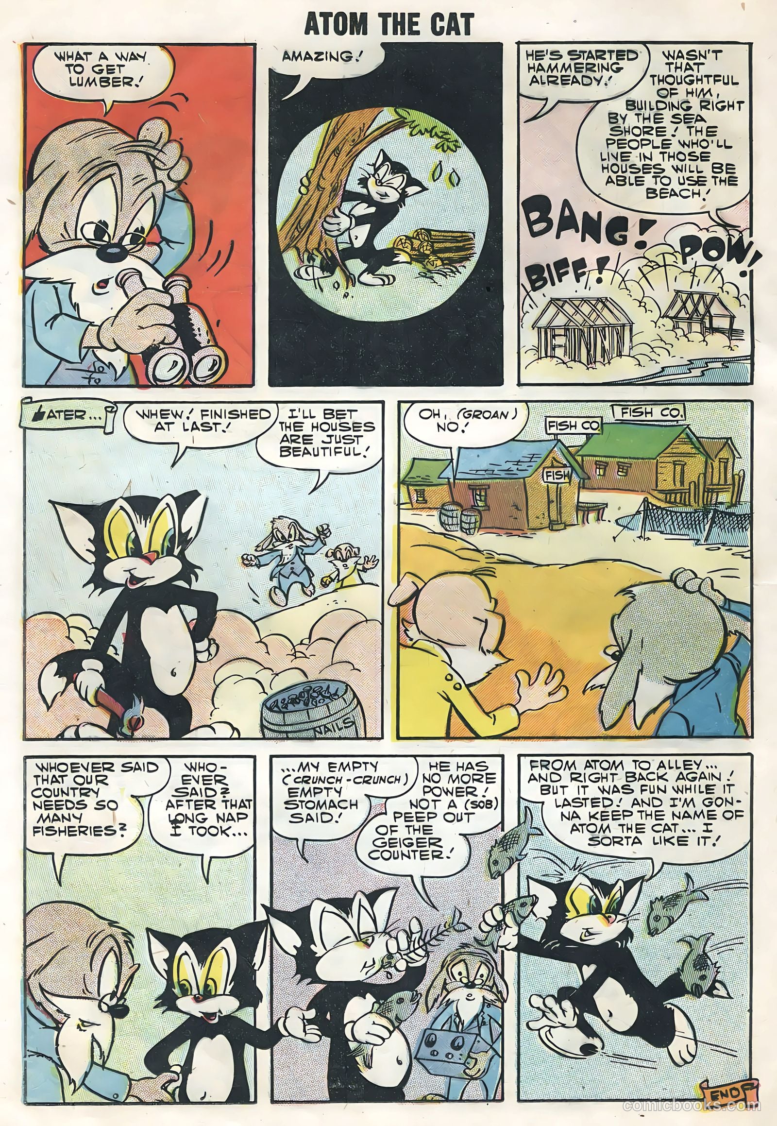 Atom the Cat #9 (1957) — page 20 of 36
