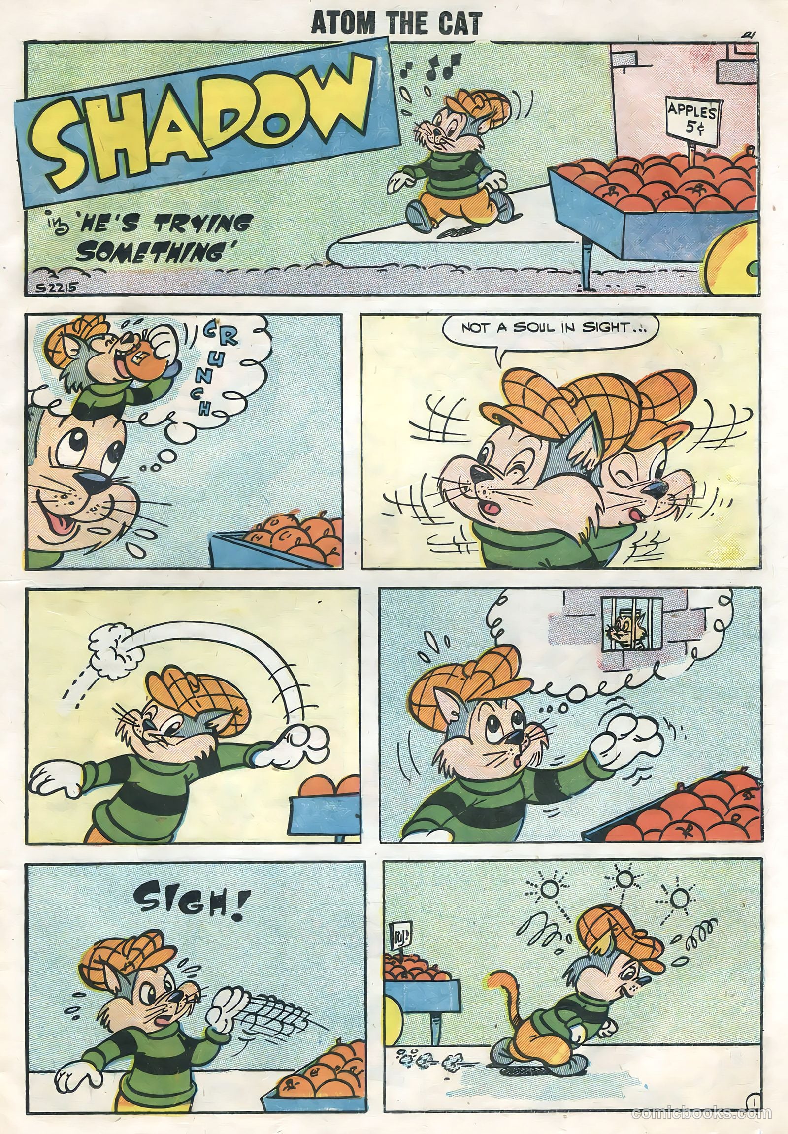 Atom the Cat #9 (1957) — page 23 of 36